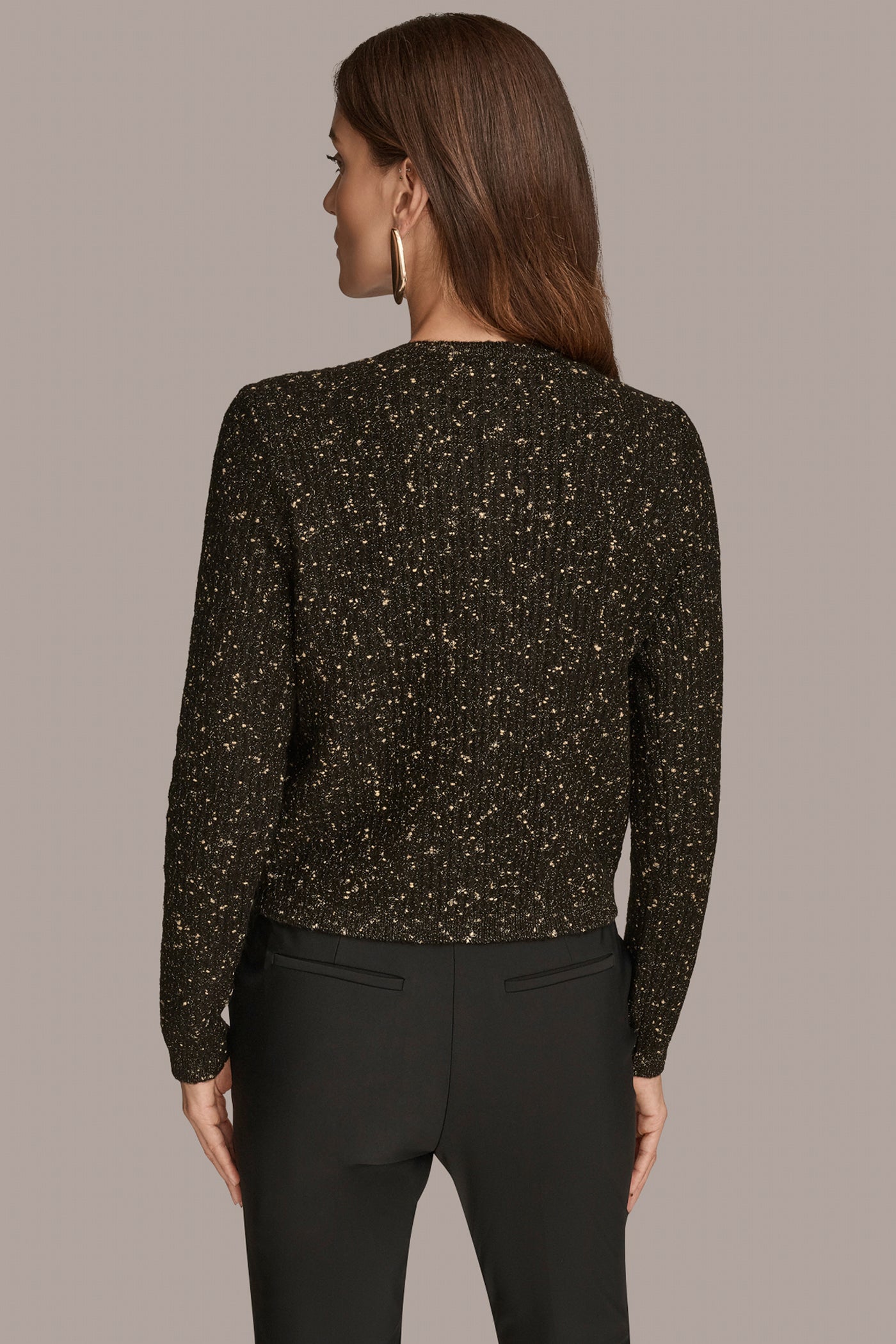 LONG SLEEVE BUTTON UP CARDIGAIN WITH POCKETS | View 2 | Products