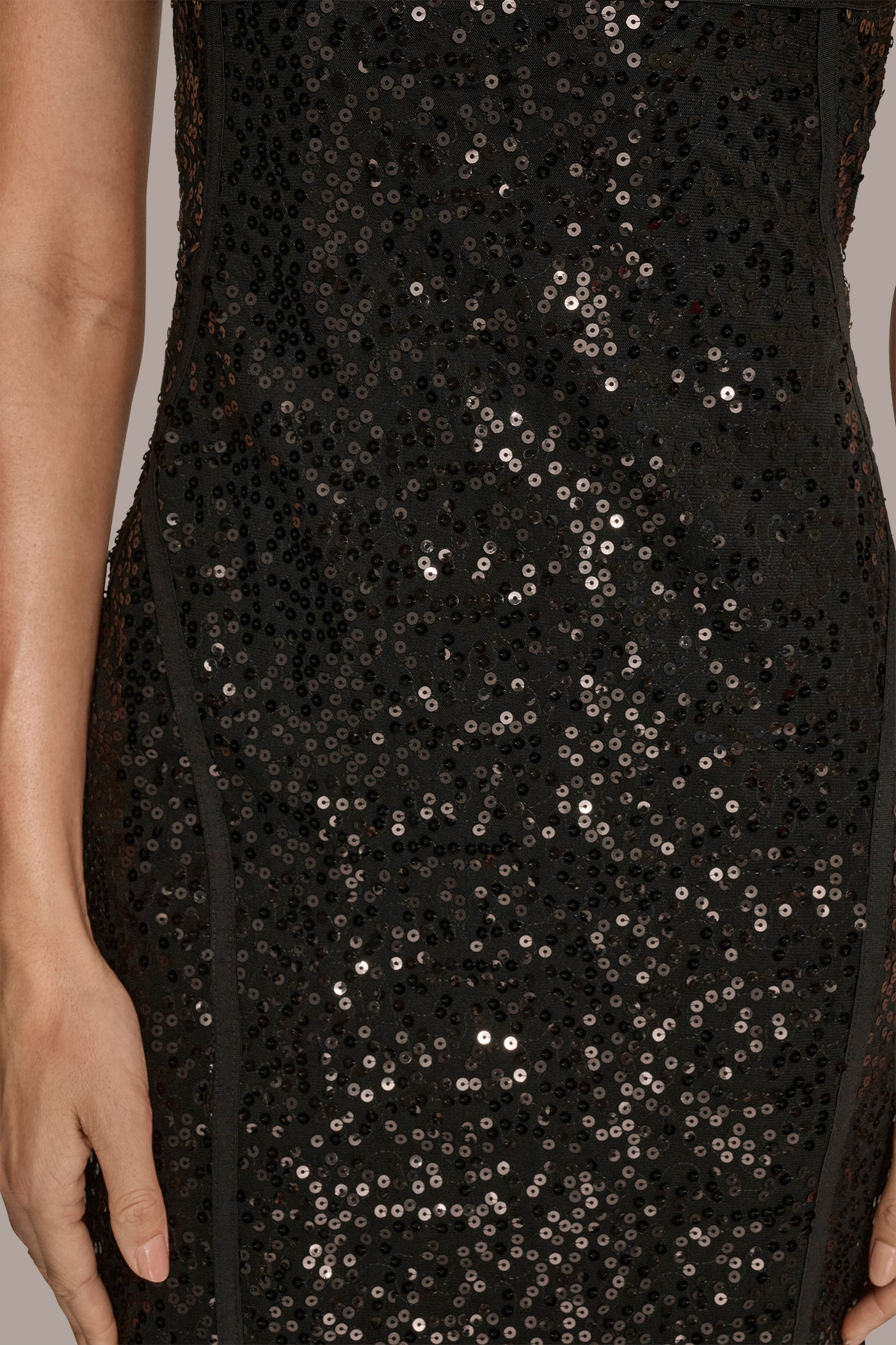 SEQUINED SEAM DRESS VIEW 5 | New Arrivals