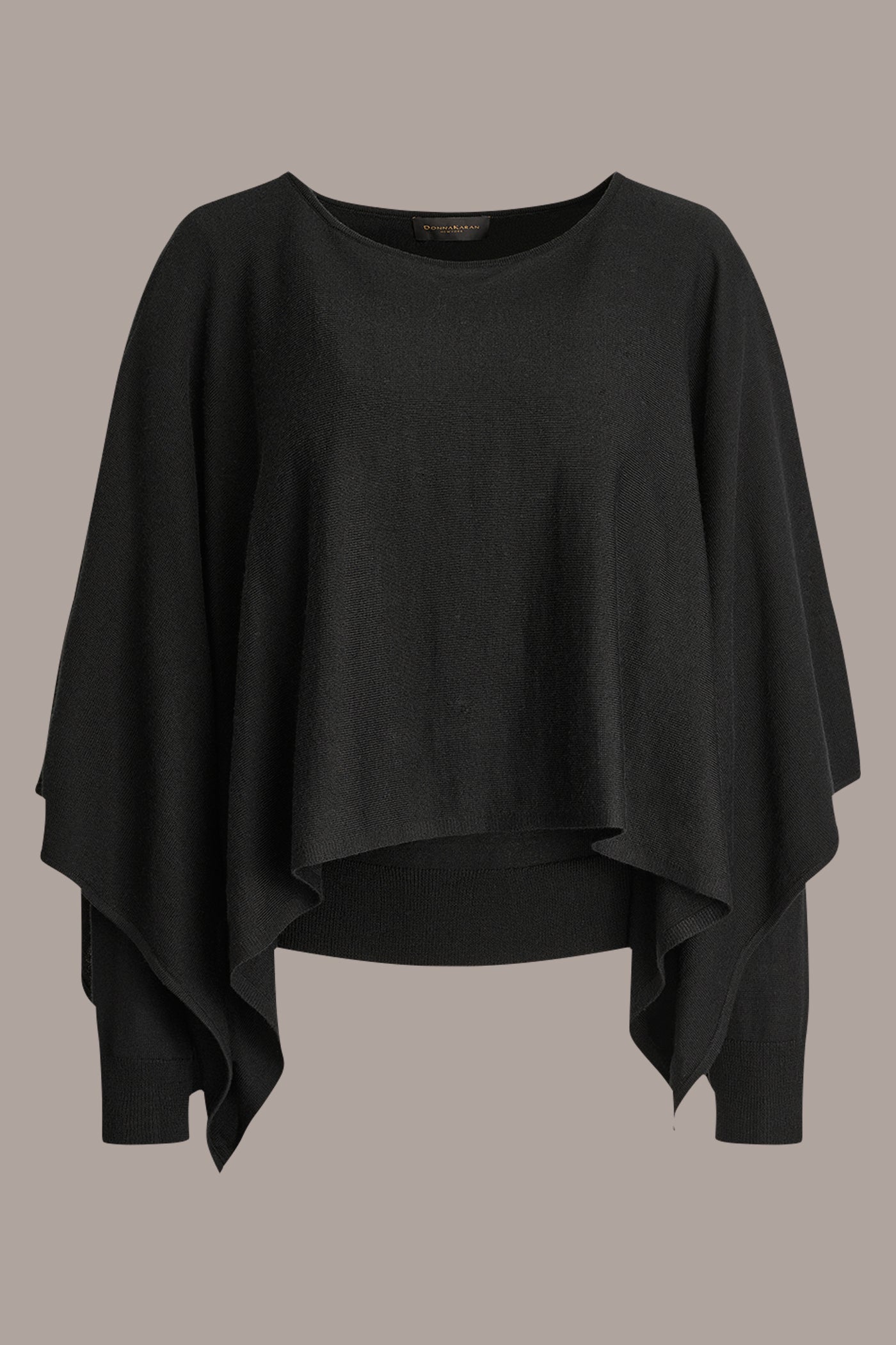 LAYERED PONCHO SWEATER VIEW 7 | Fall Collection