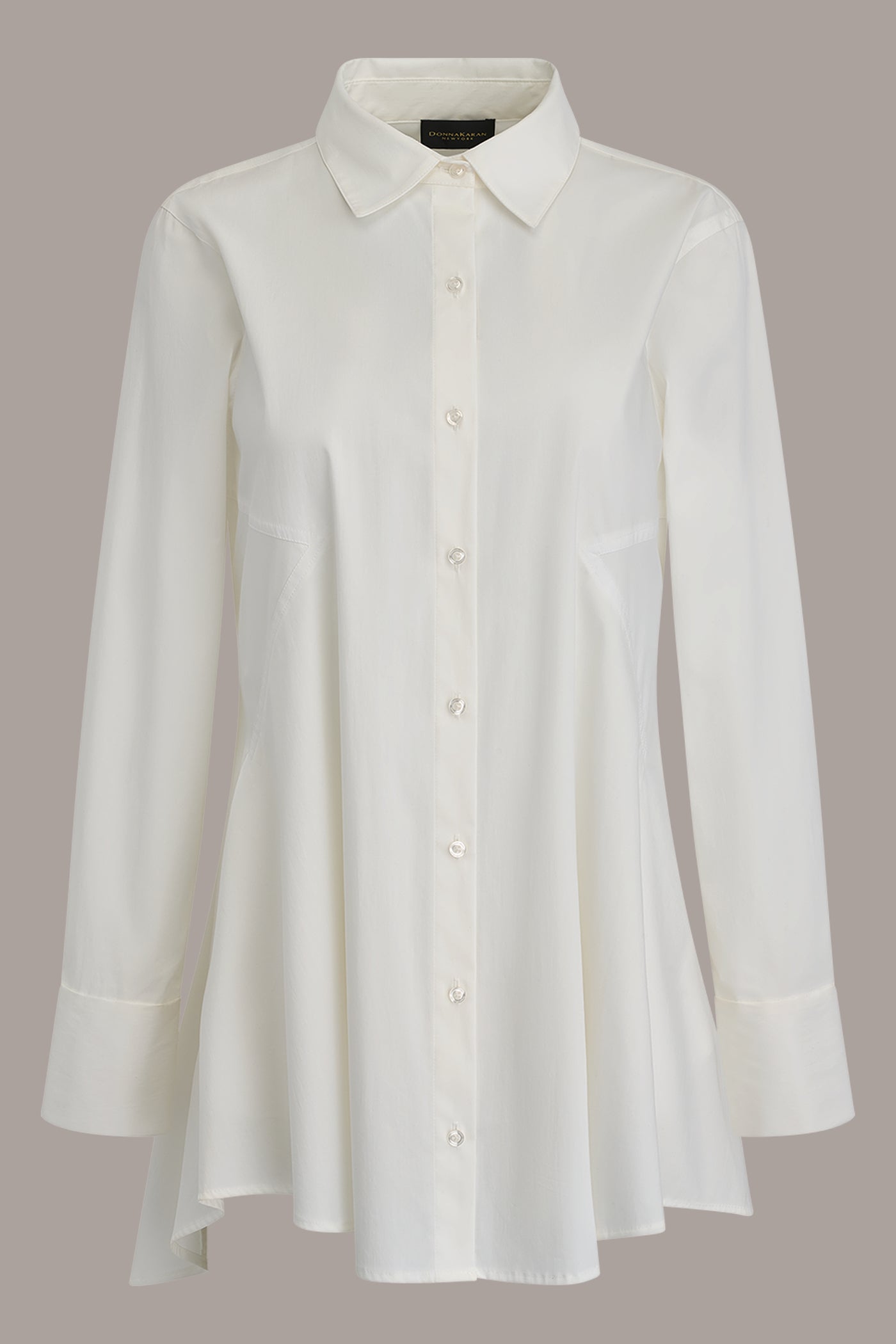 BUTTON FRONT A-LINE TUNIC VIEW 7 | Tops