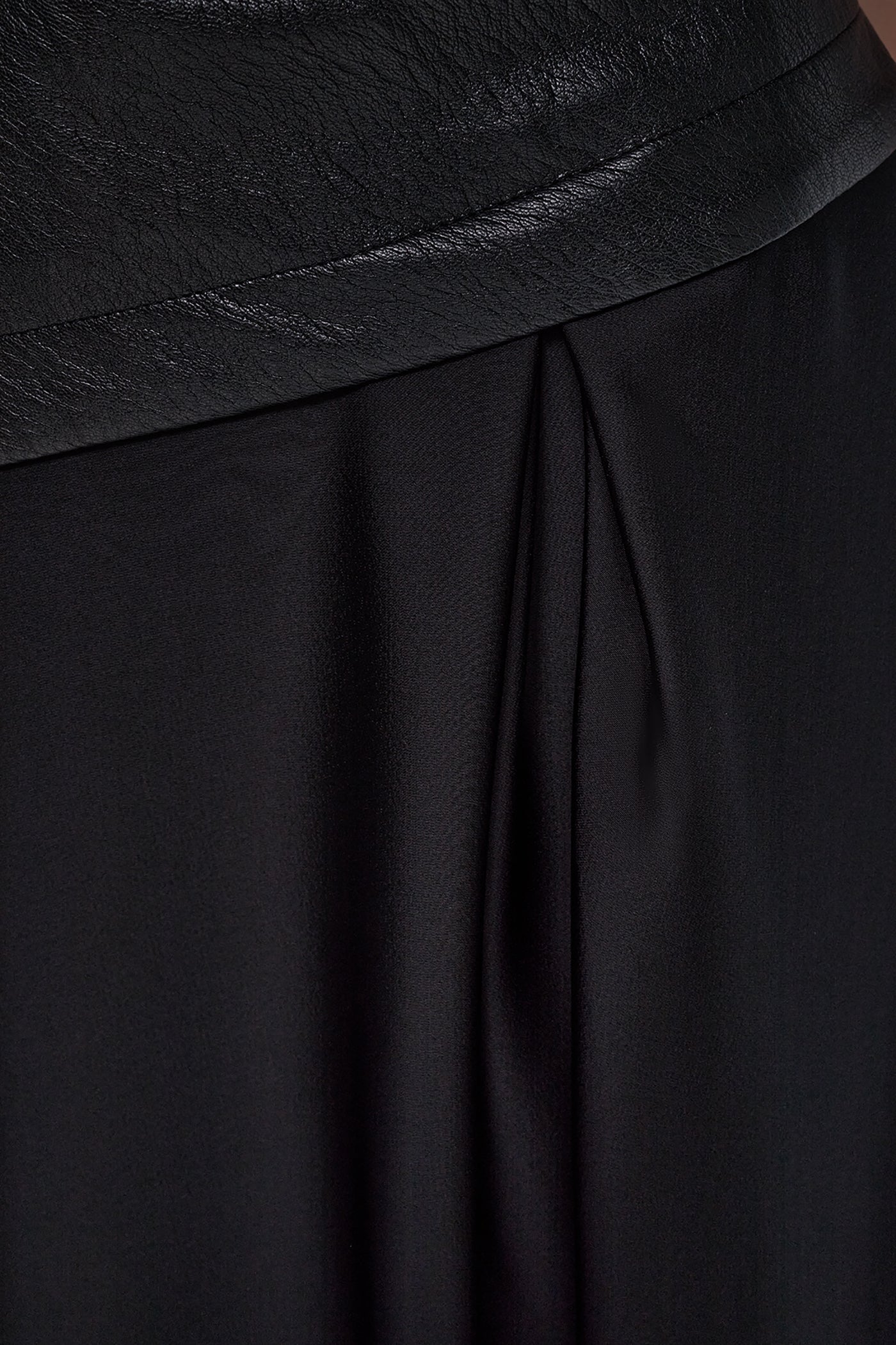 MIXED MEDIA MIDI DRESS VIEW 5