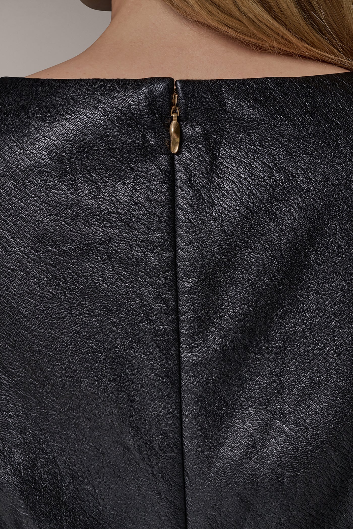 MIXED MEDIA MIDI DRESS VIEW 6