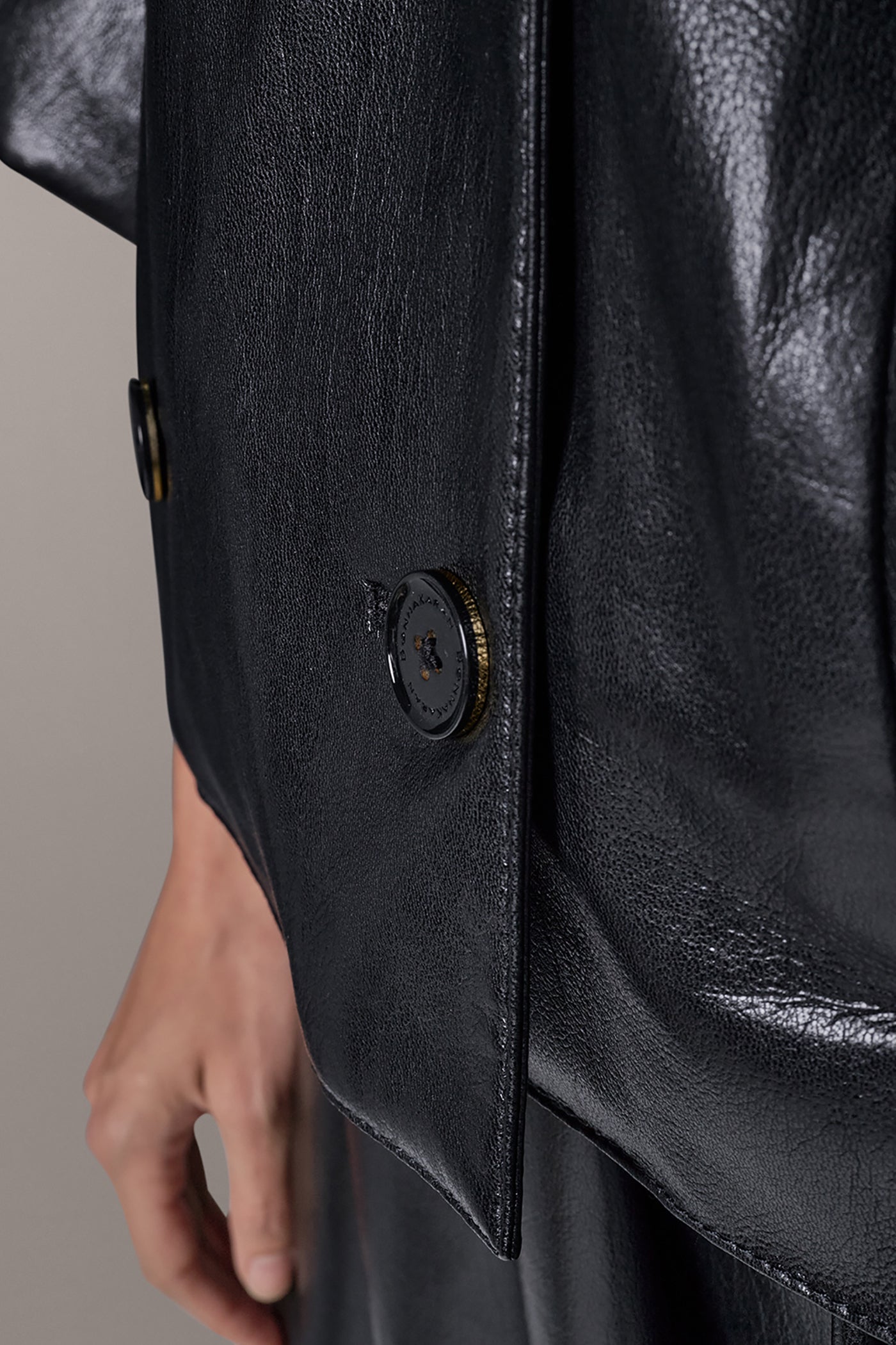 DOUBLE BREASTED ROLL SLEEVE JACKET VIEW 9 | Pre-Fall Collection