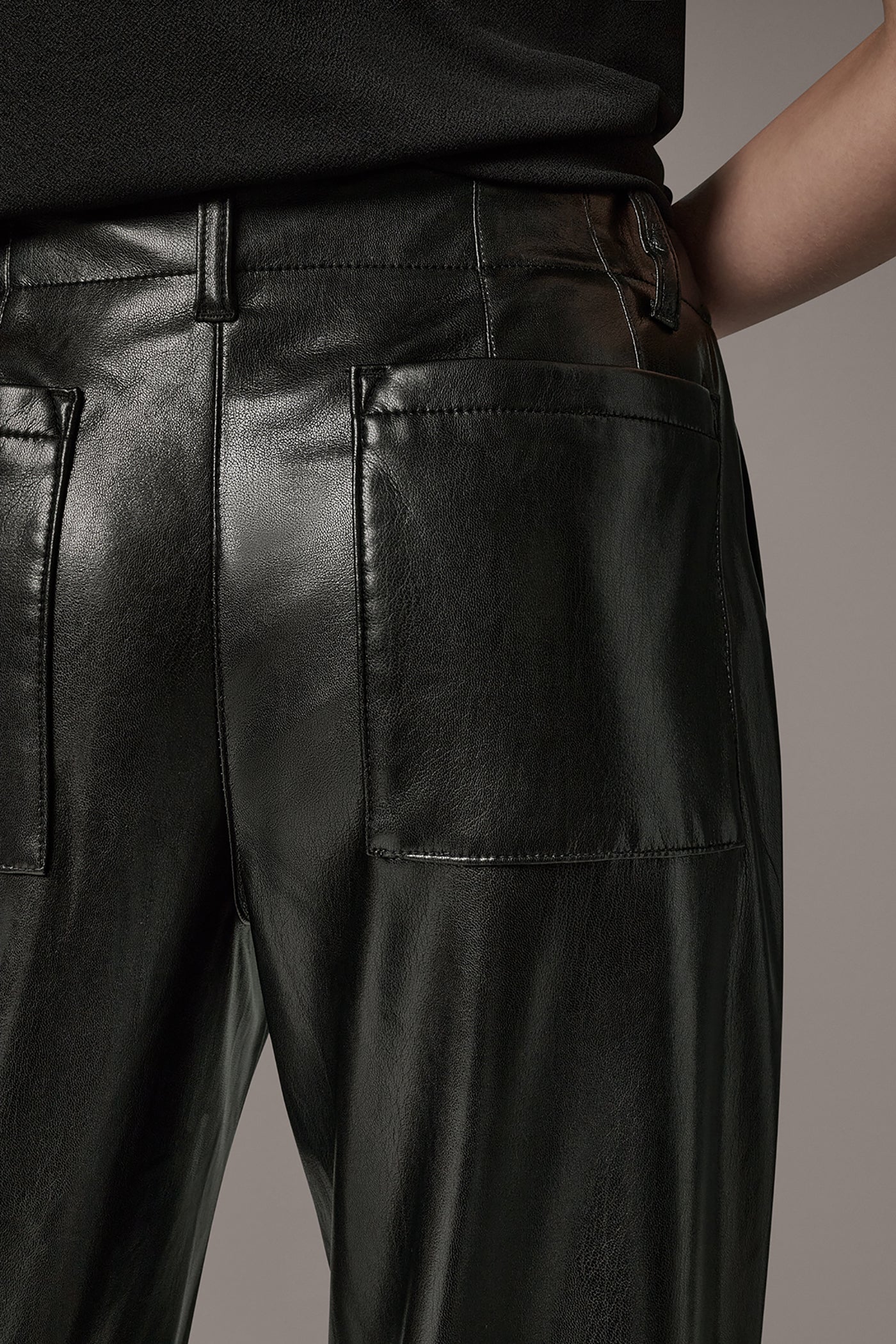 HIGH RISE STRAIGHT LEG PANT VIEW 5 | Pre-Fall Collection