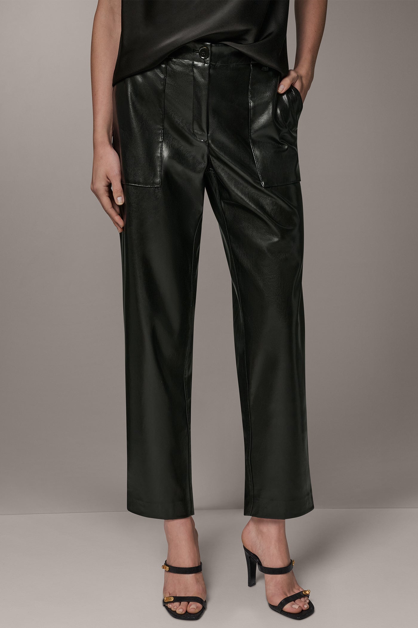HIGH RISE STRAIGHT LEG PANT