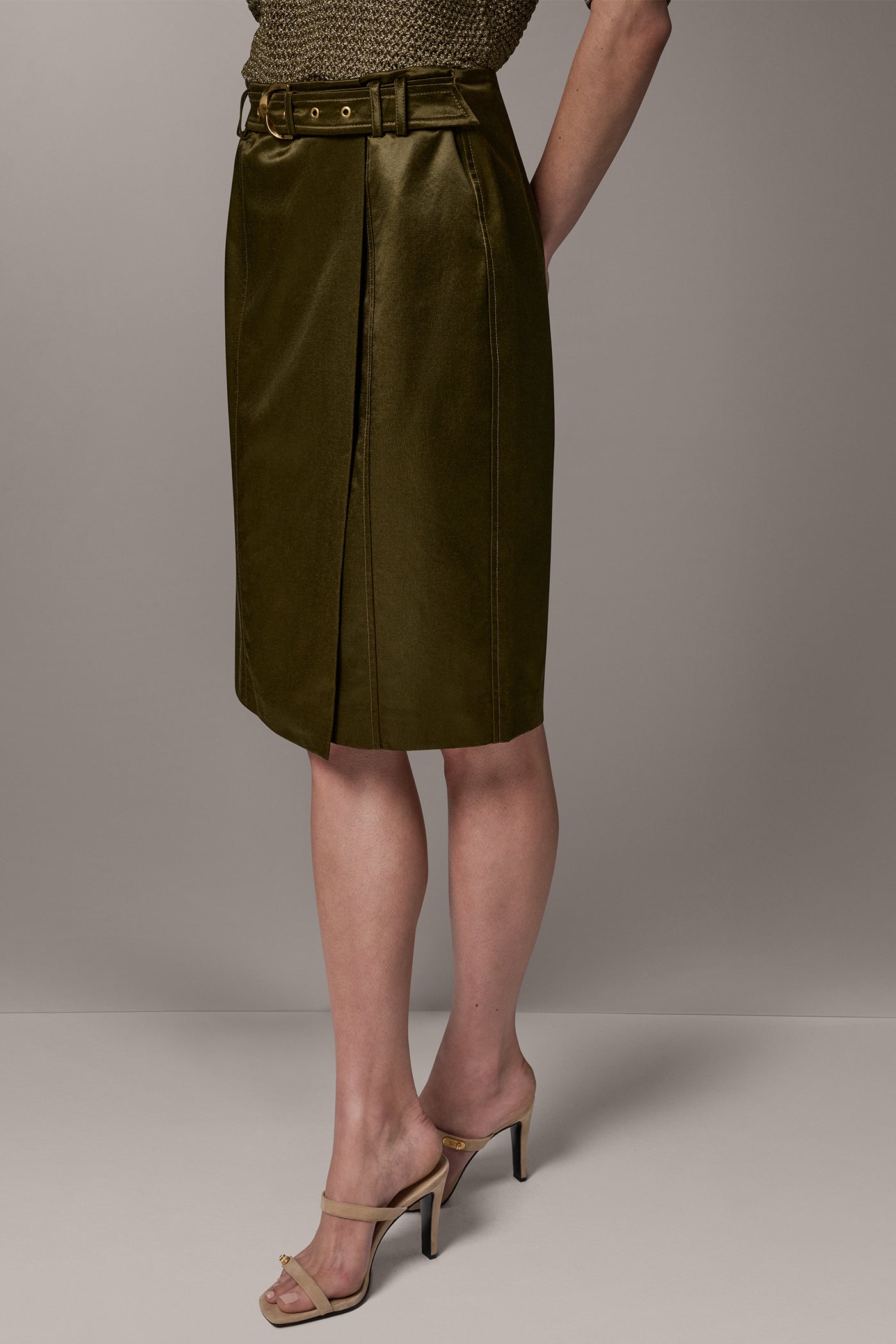 WRAP EFFECT CARGO SKIRT VIEW 2