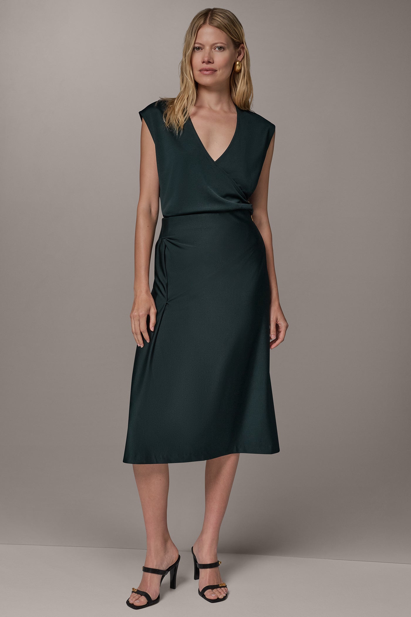 MIDI TWIST PENCIL SKIRT VIEW 5