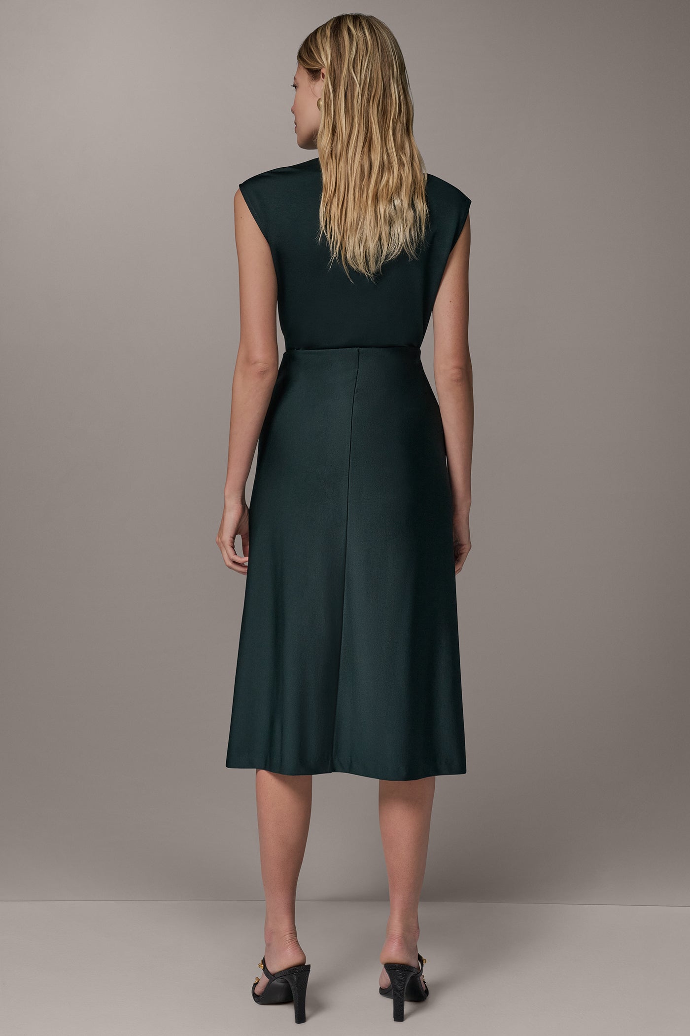 MIDI TWIST PENCIL SKIRT VIEW 6