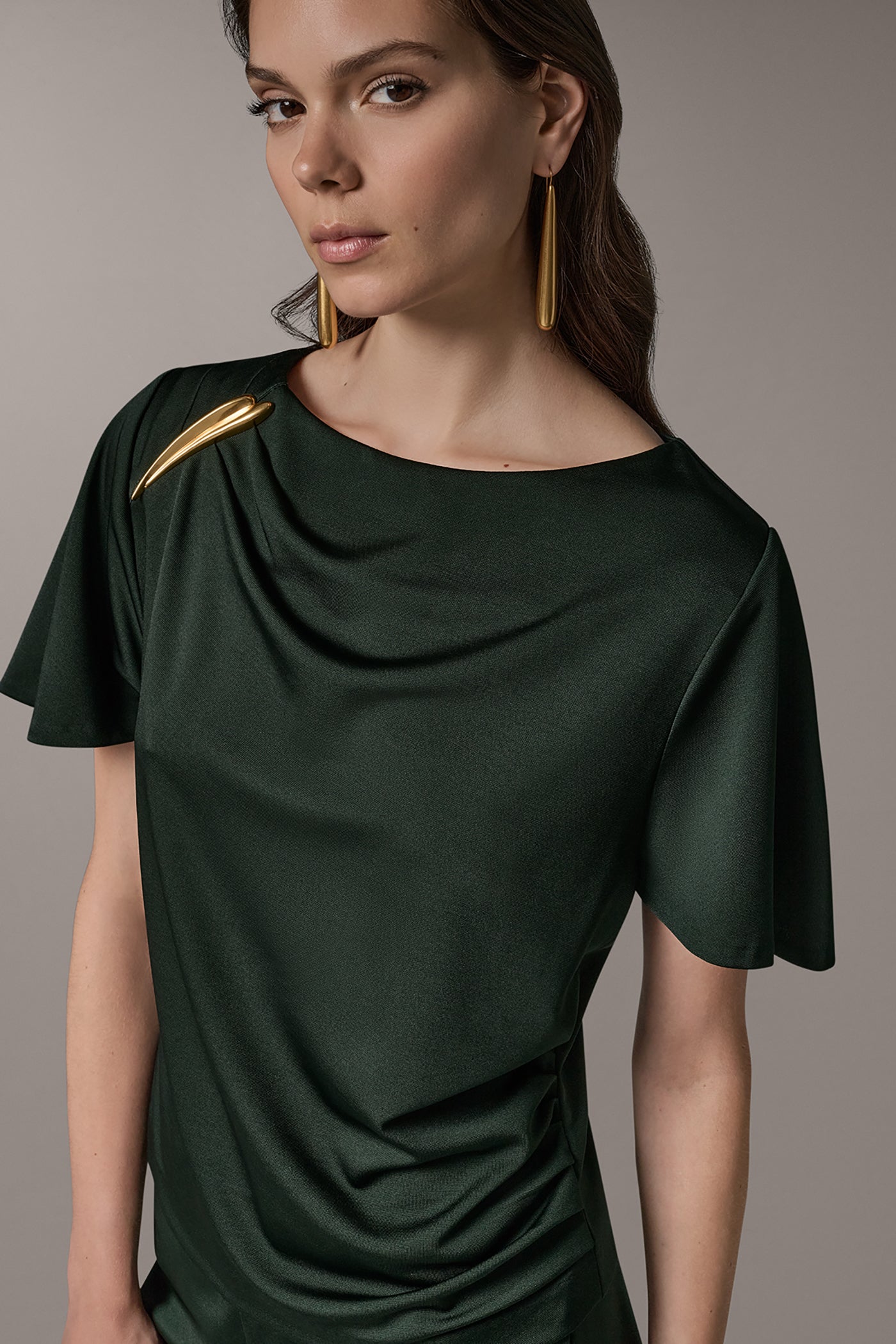 DOLMAN SLEEVE BOATNECK TOP VIEW 2