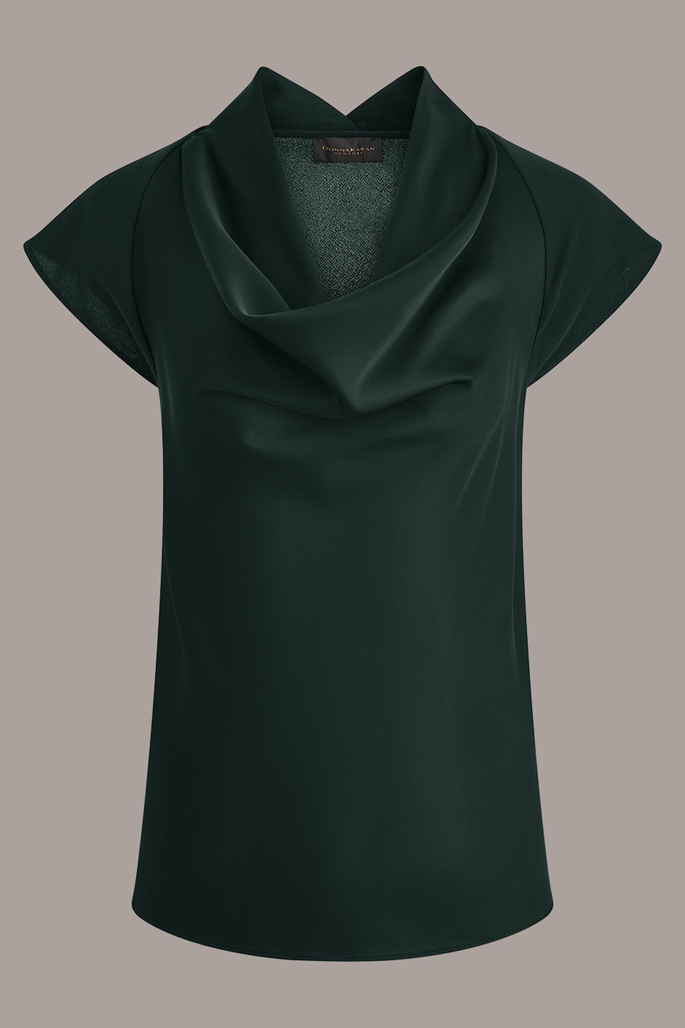 SHORTSLEEVE MIX MEDIA COWLNECK VIEW 9 | Clothing