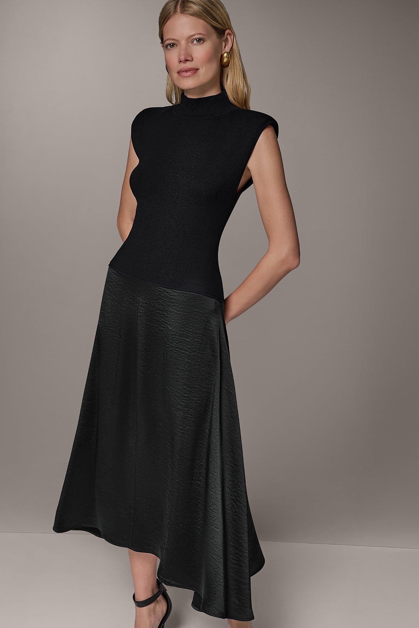 DROP WAIST MIDI DRESS VIEW 7