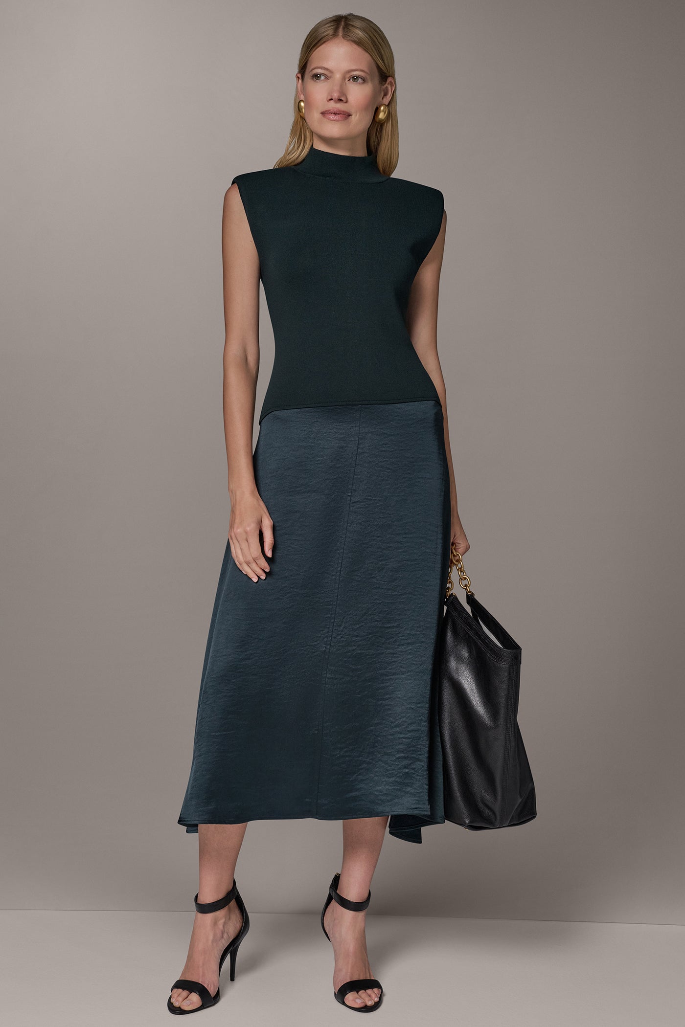 DROP WAIST MIDI DRESS VIEW 8