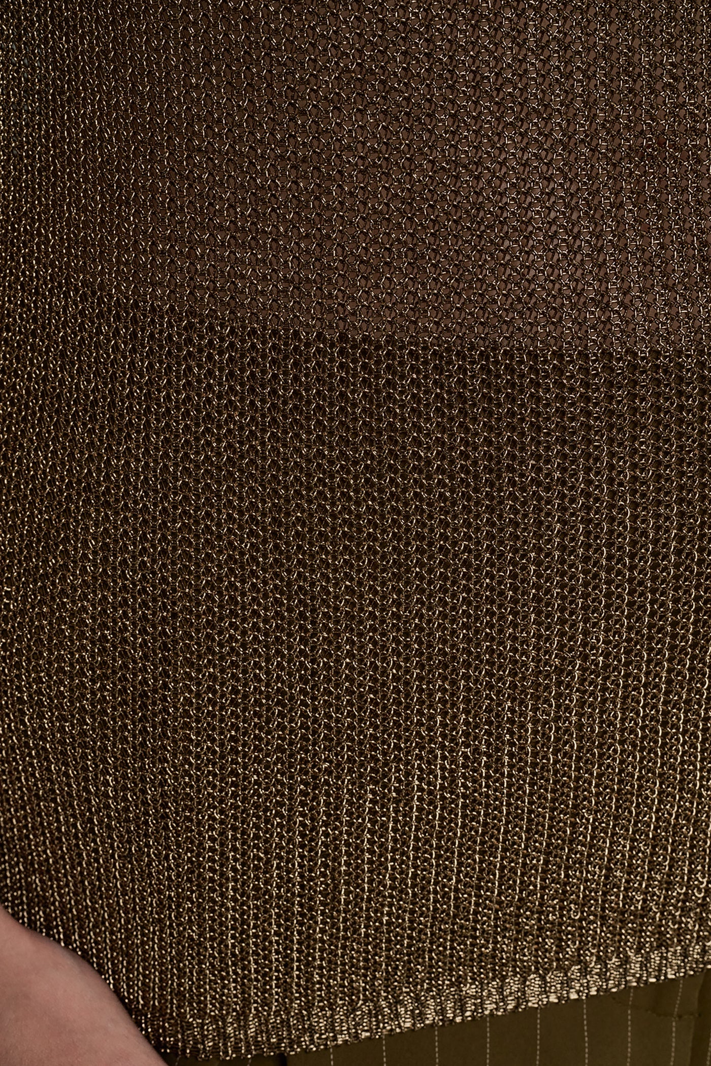 METALLIC COWL NECK SWEATER VIEW 5
