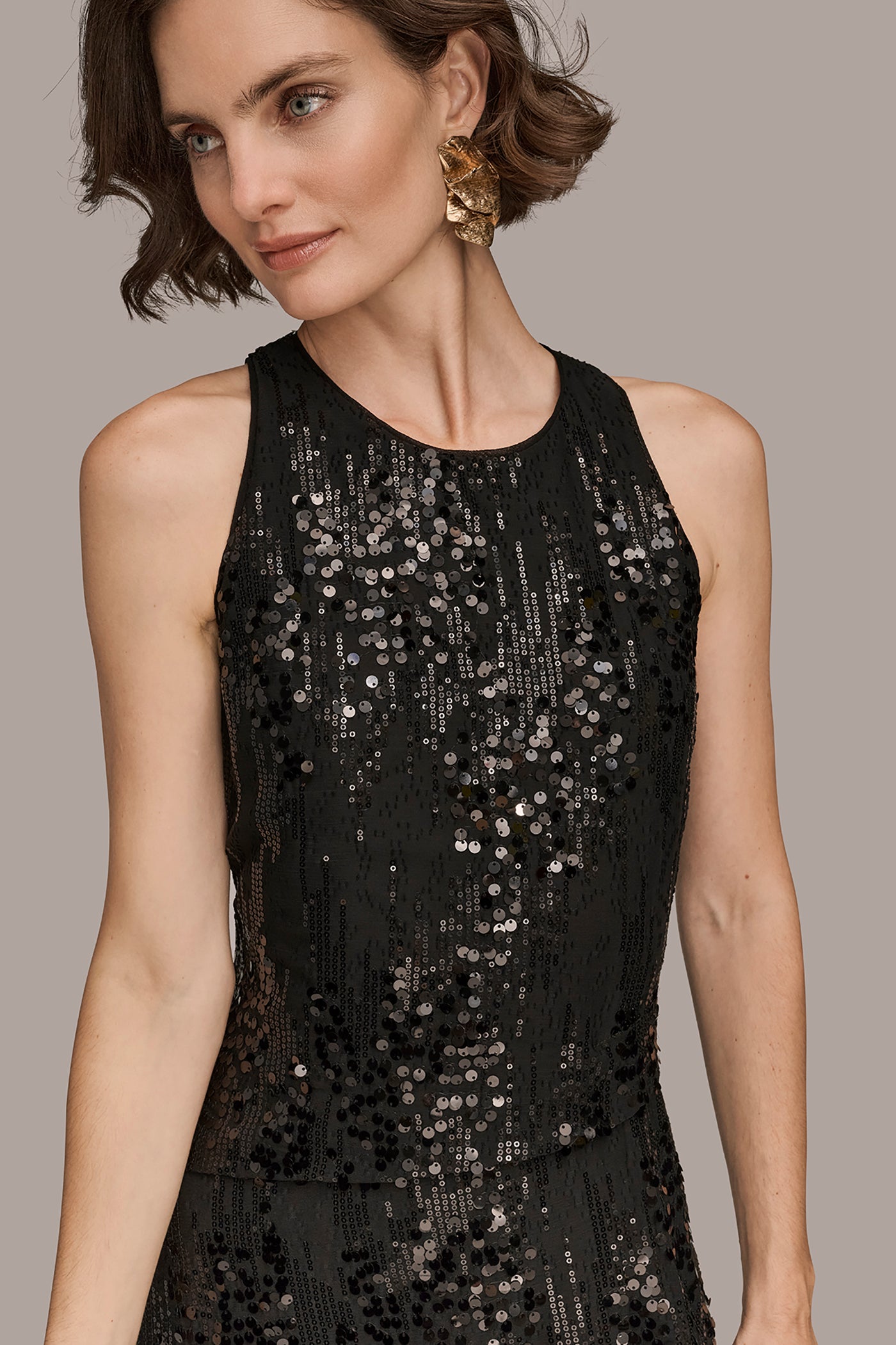 ASYMMETRIC SEQUIN MIDI DRESS VIEW 6 | Dresses & Jumpsuits