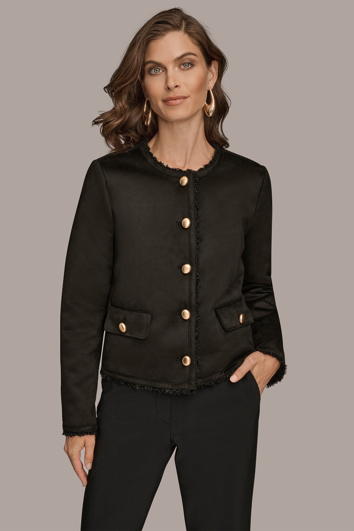 FAUX-SHEARLING BOXY COAT | View 1 | New Arrivals