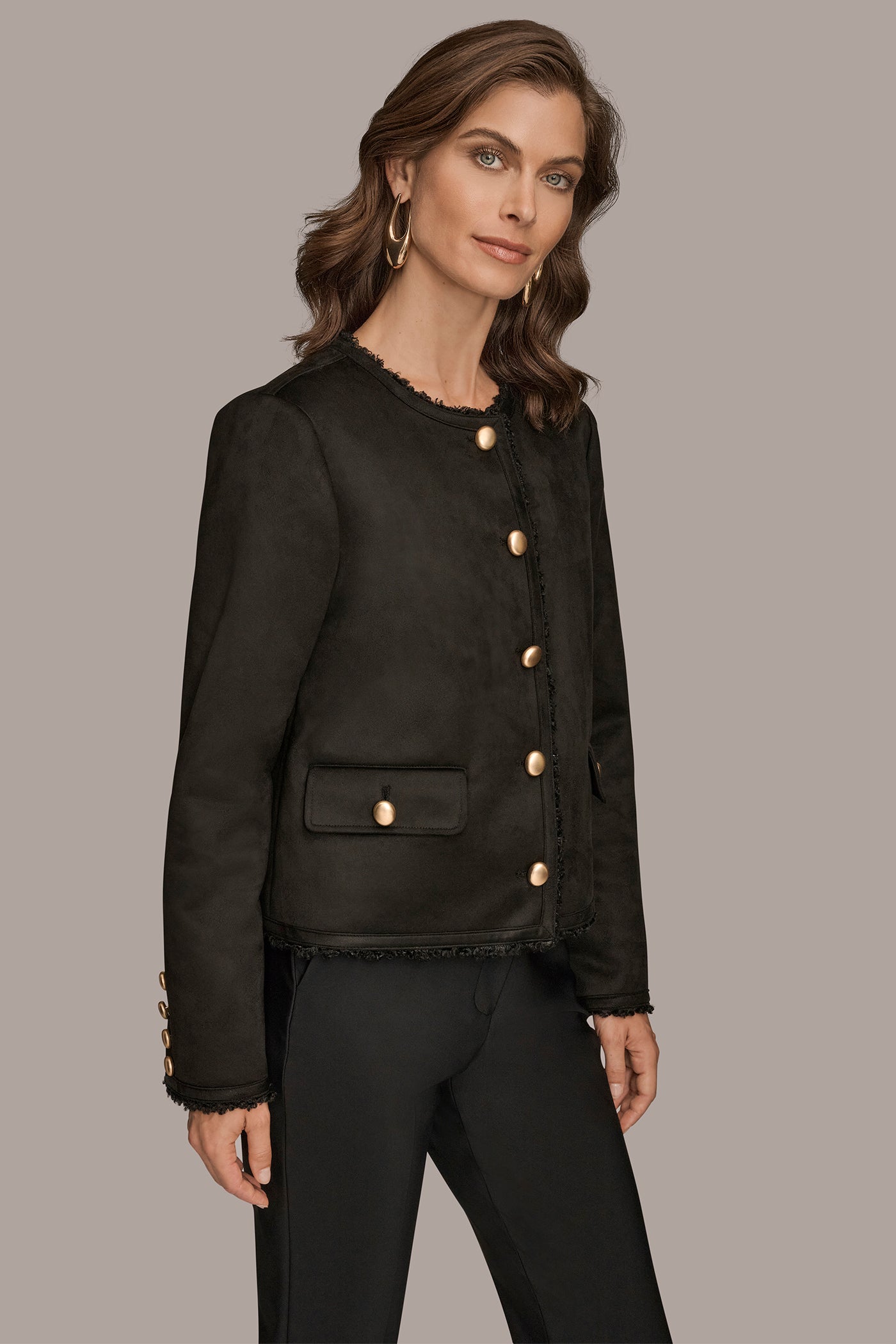 FAUX-SHEARLING BOXY COAT VIEW 3 | New Arrivals