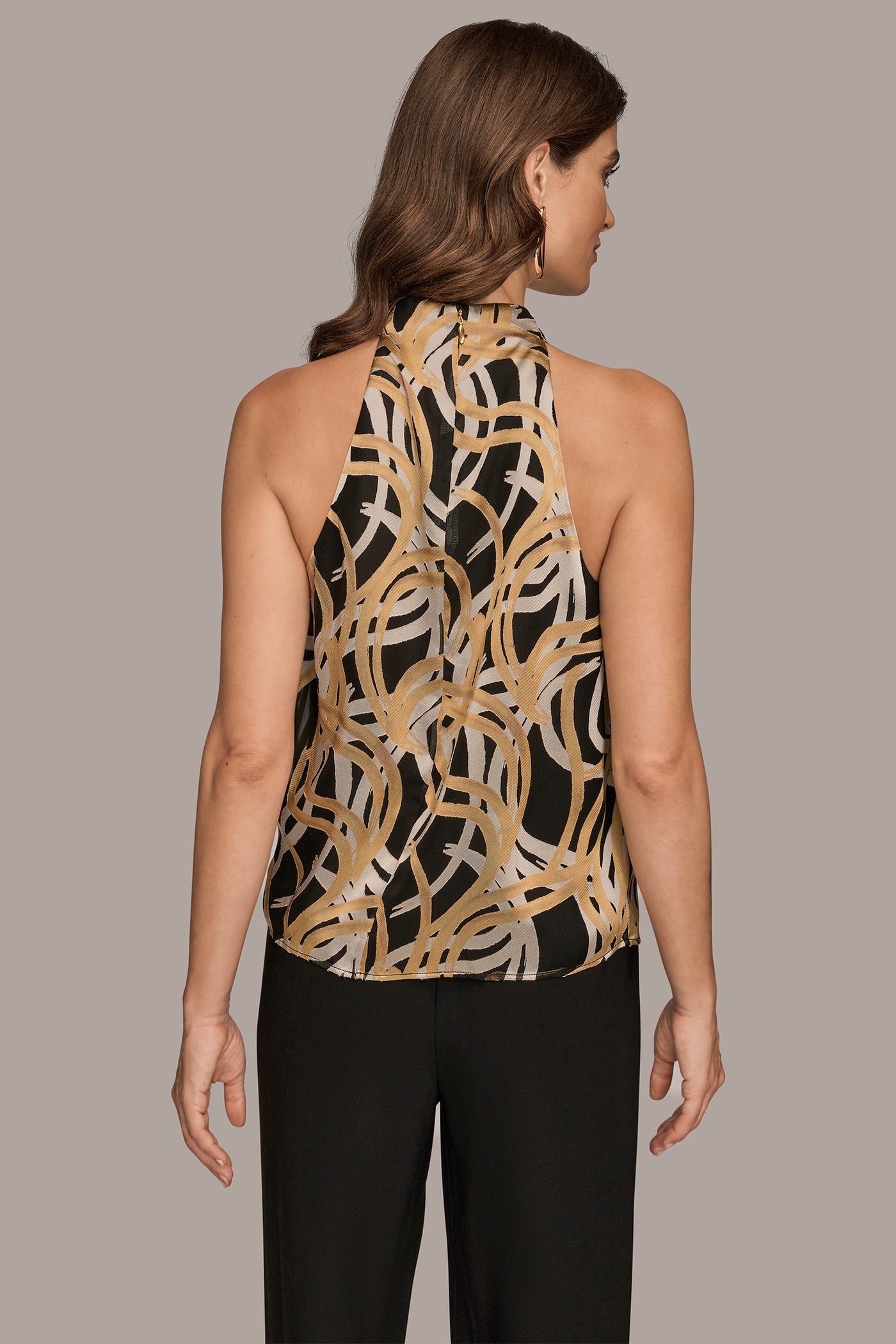 CONTRAST BURNOUT TOP | View 2 | Tops
