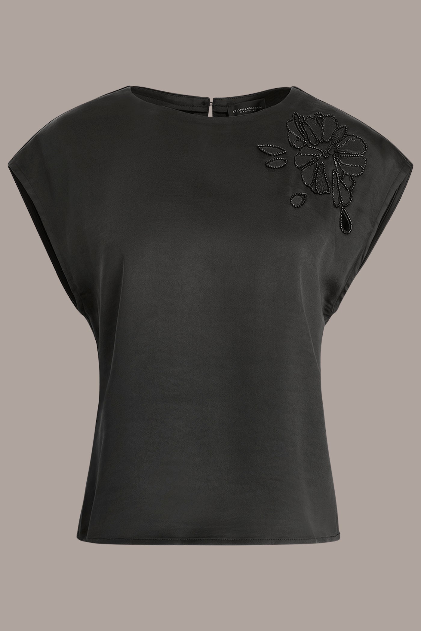 FLORAL-EMBROIDERED BLOUSE VIEW 8 | Tops