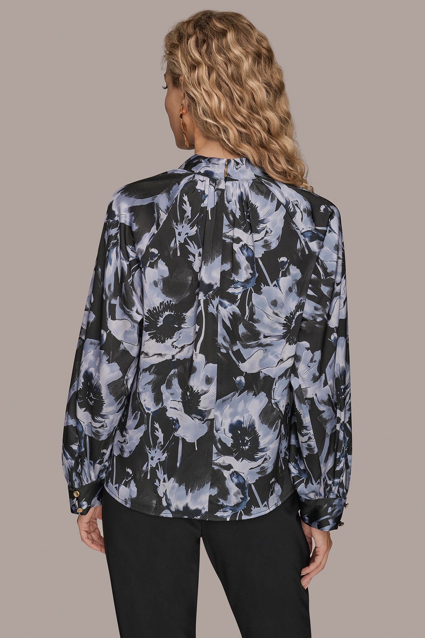 BUTTON-NECK BLOUSE | View 2 | New Arrivals