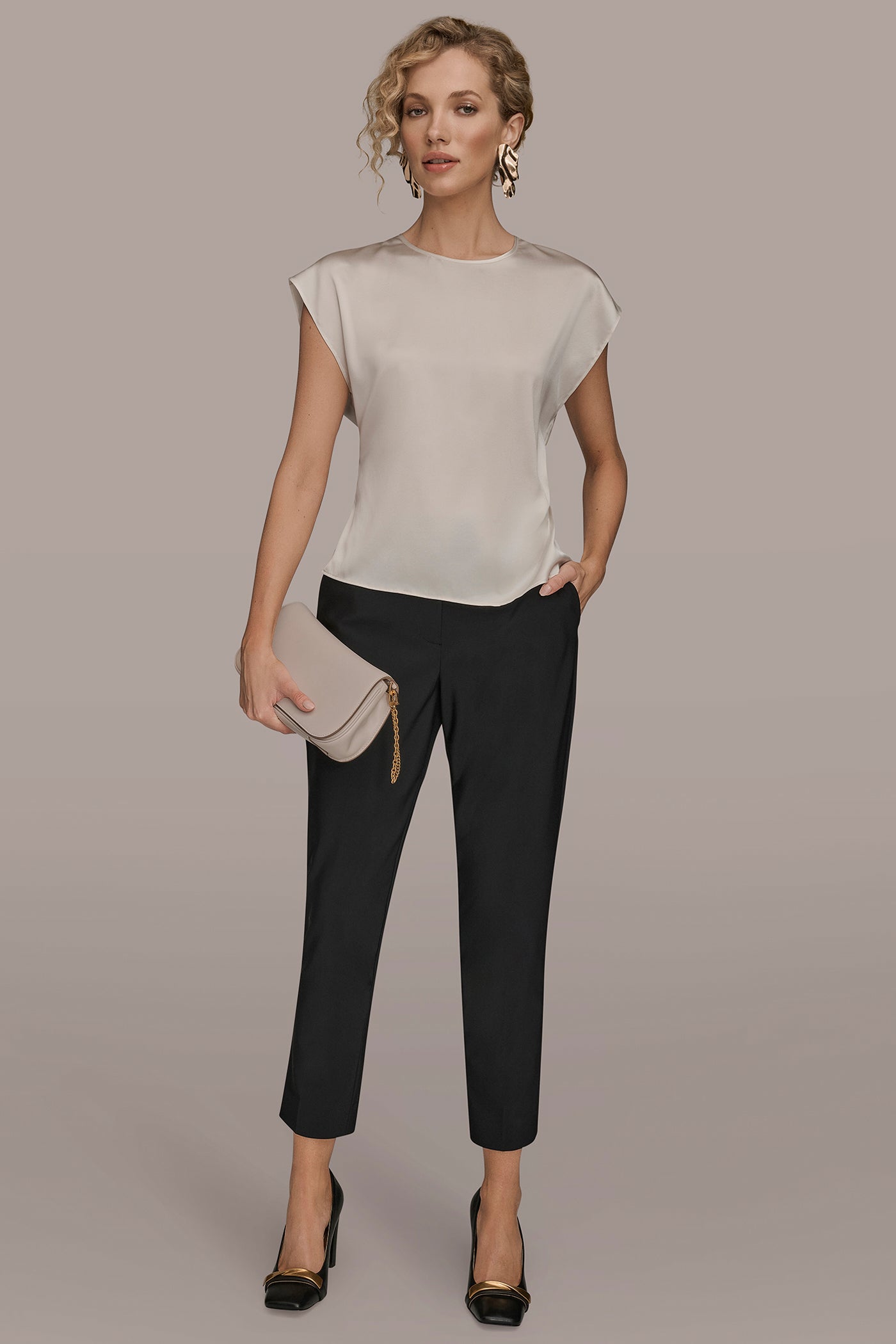 CAP SLEEVE BLOUSE VIEW 7 | New Arrivals