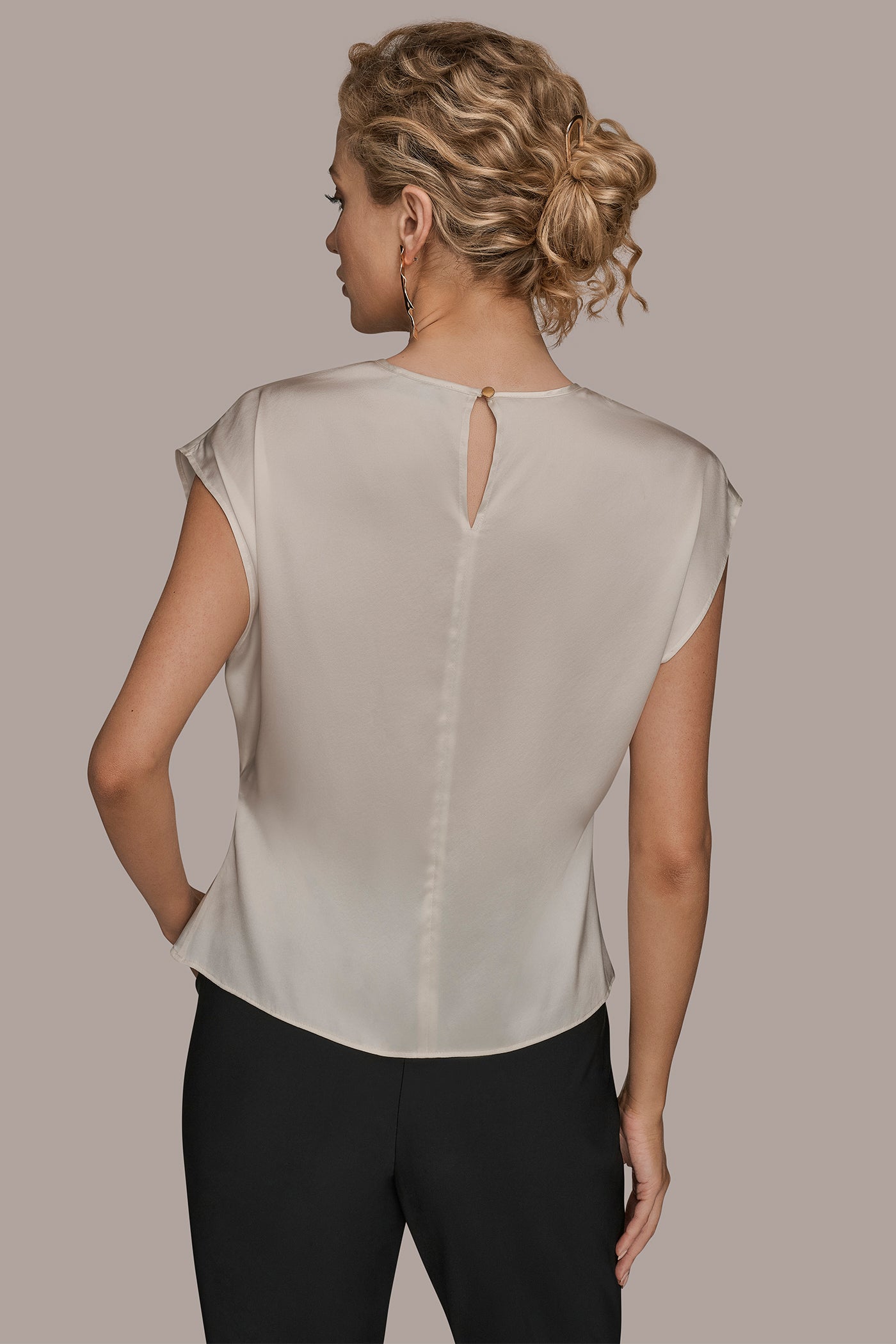 CAP SLEEVE BLOUSE | View 2 | New Arrivals
