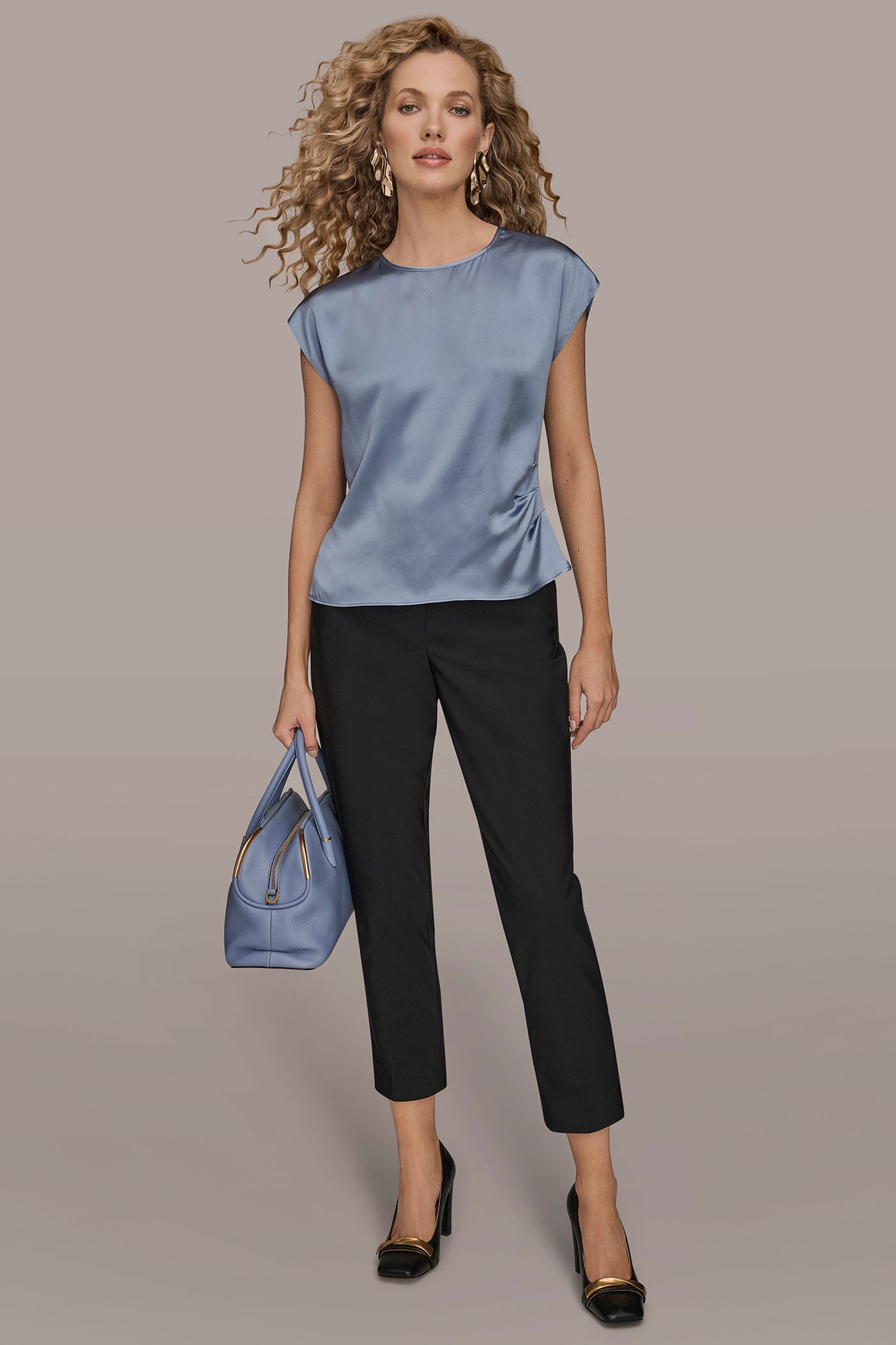 CAP SLEEVE BLOUSE VIEW 6 | New Arrivals