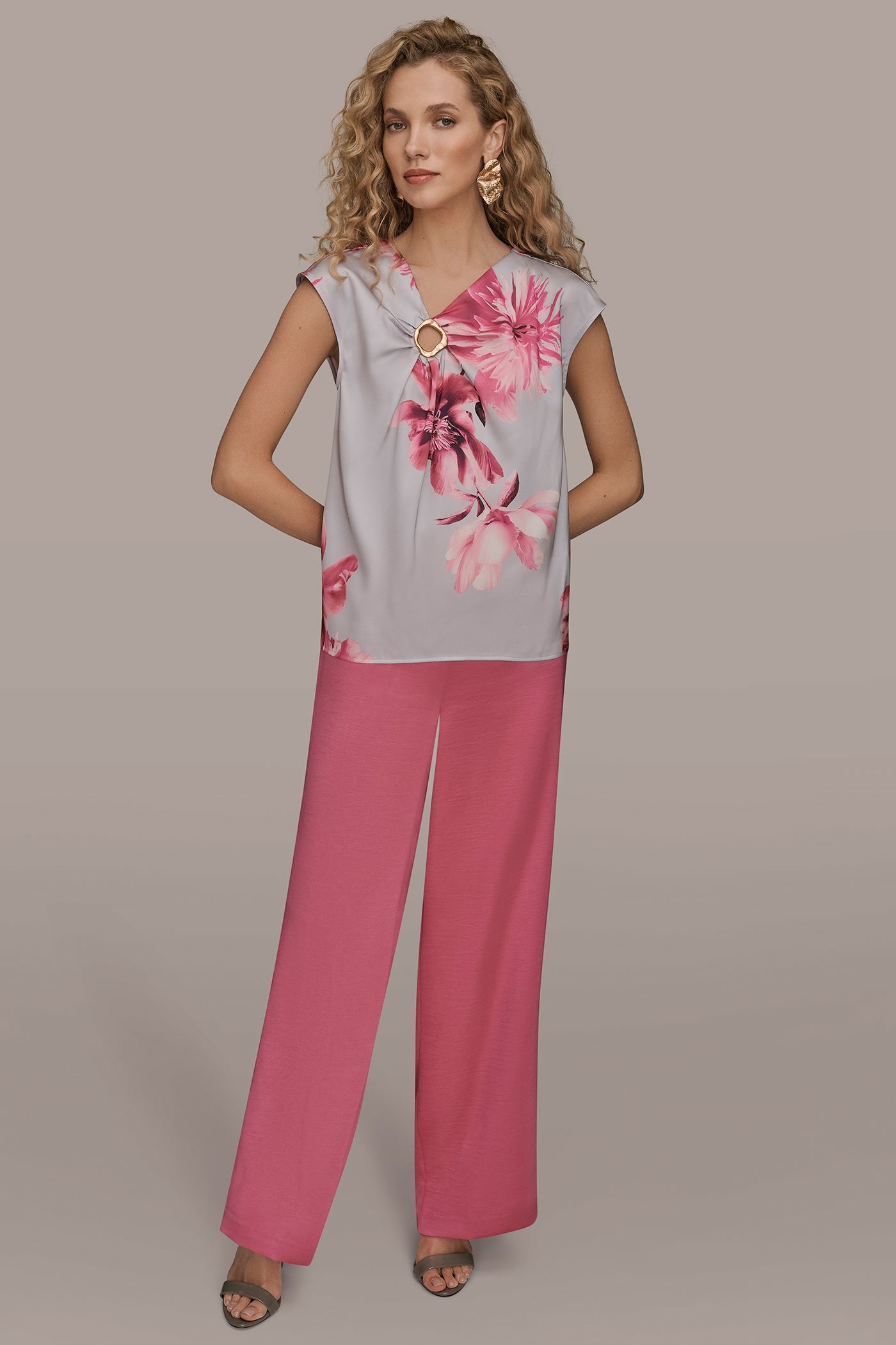 CIRCLE KEYHOLE BLOUSE VIEW 6 | Tops