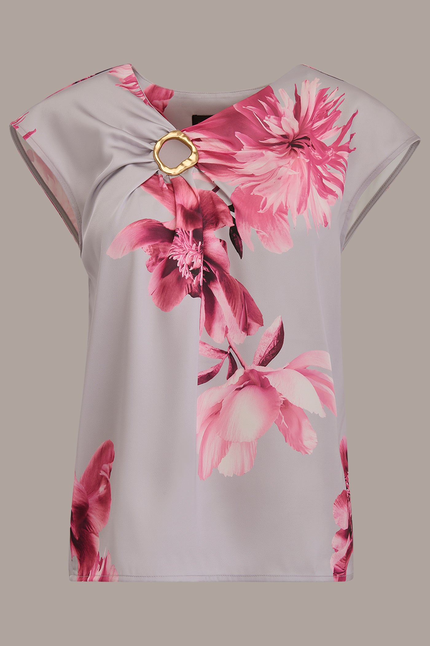 CIRCLE KEYHOLE BLOUSE VIEW 7 | Tops