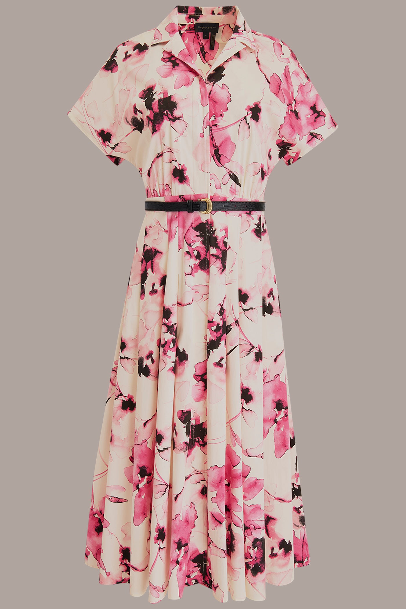 COTTON-SATEEN MIDI SHIRT DRESS VIEW 7 | Dresses & Jumpsuits