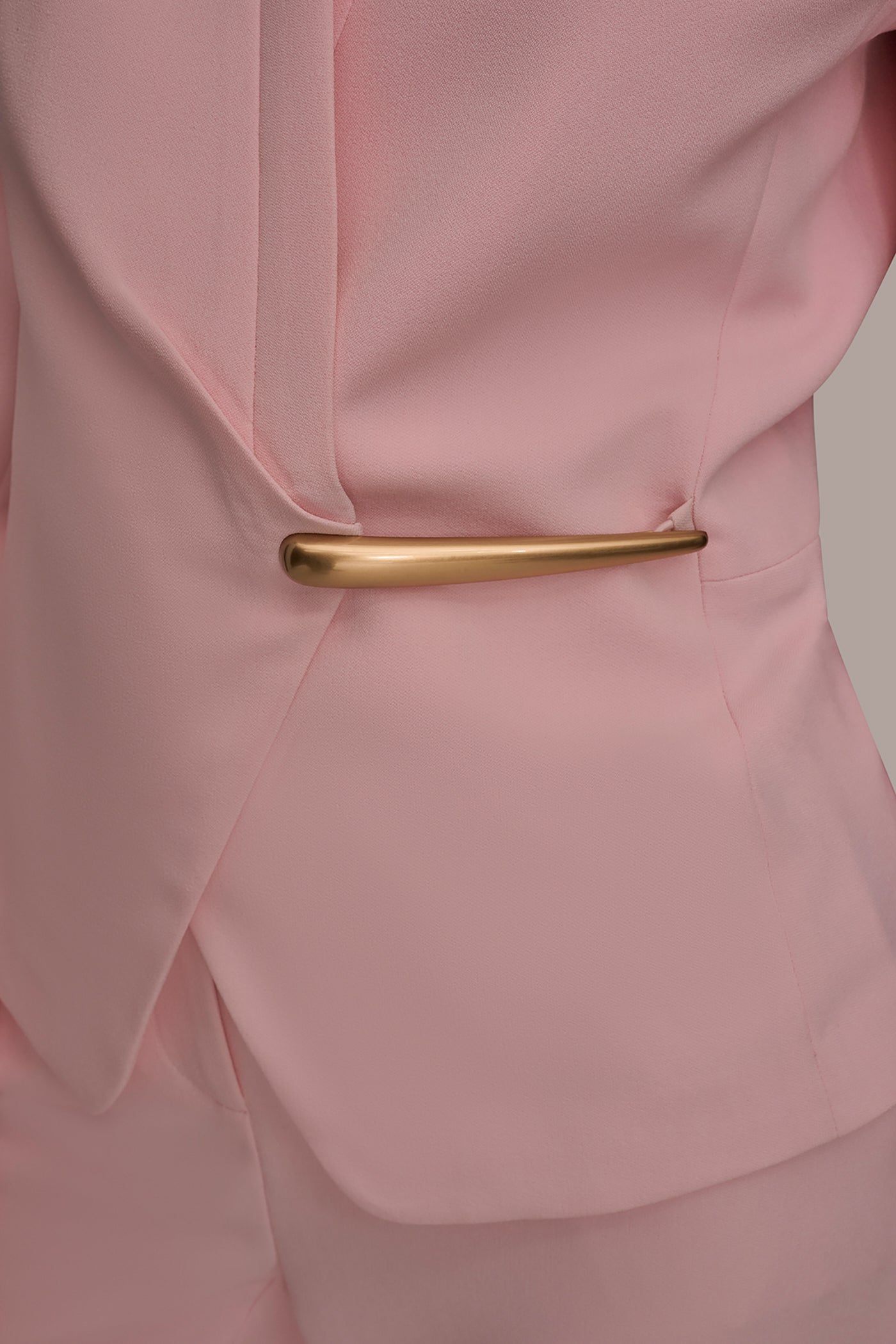 BAR-EMBELLISHED WRAP BLAZER VIEW 5 | Suits and Separates