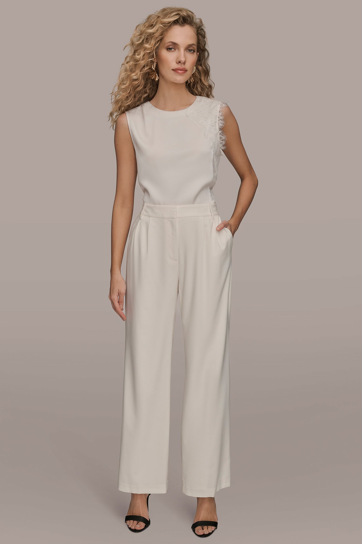EXTRA HIGH-RISE PLEATED WIDE-LEG PANT VIEW 5 | Suits and Separates
