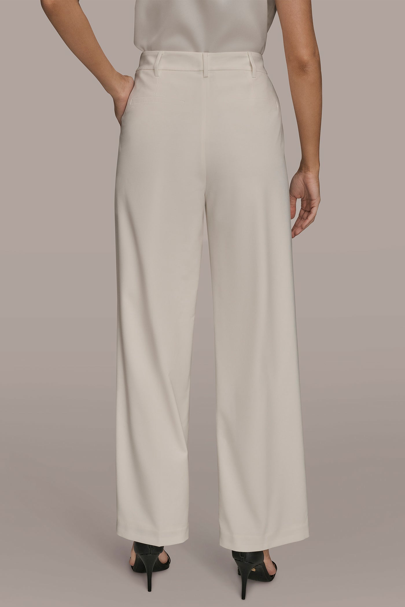EXTRA HIGH-RISE PLEATED WIDE-LEG PANT | View 2 | Pants