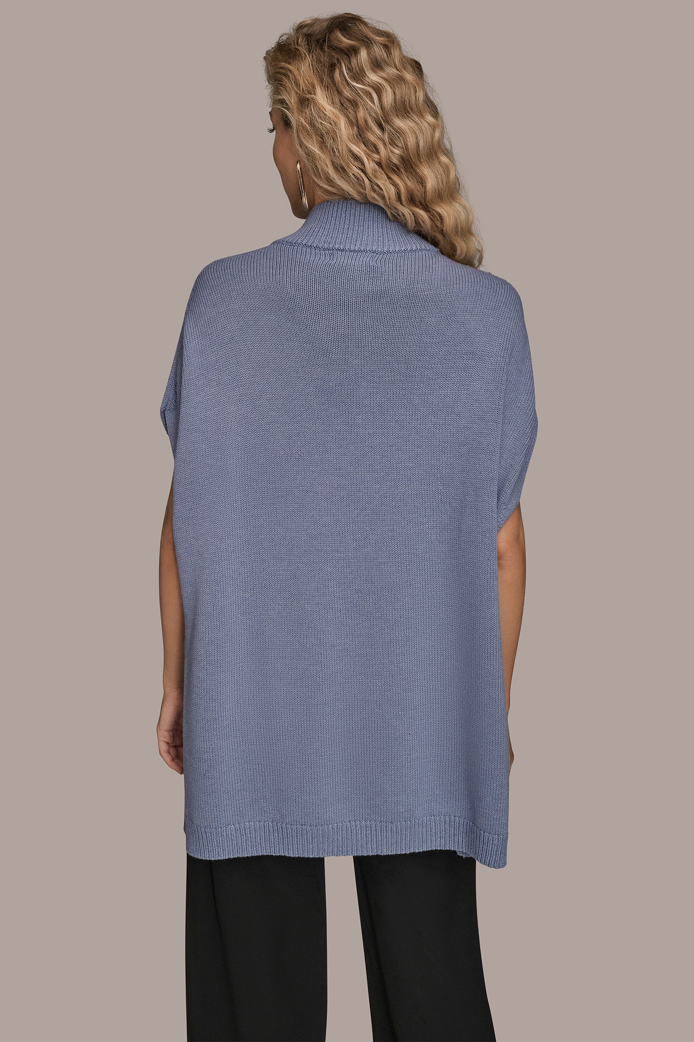 BUTTON-FRONT SWEATER CAPELET VIEW 5 | New Arrivals