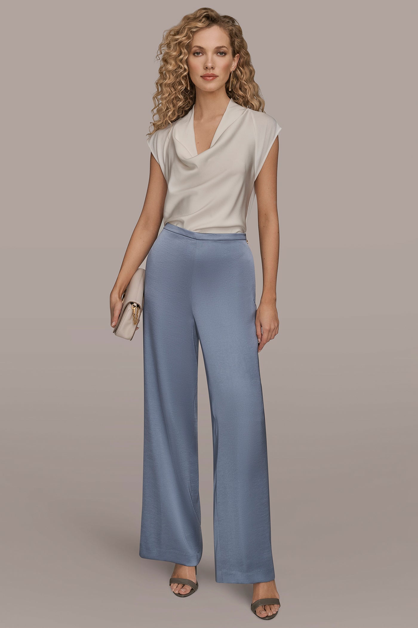 EXTRA HIGH-RISE SATIN PULL-ON PANT VIEW 6 | New Arrivals