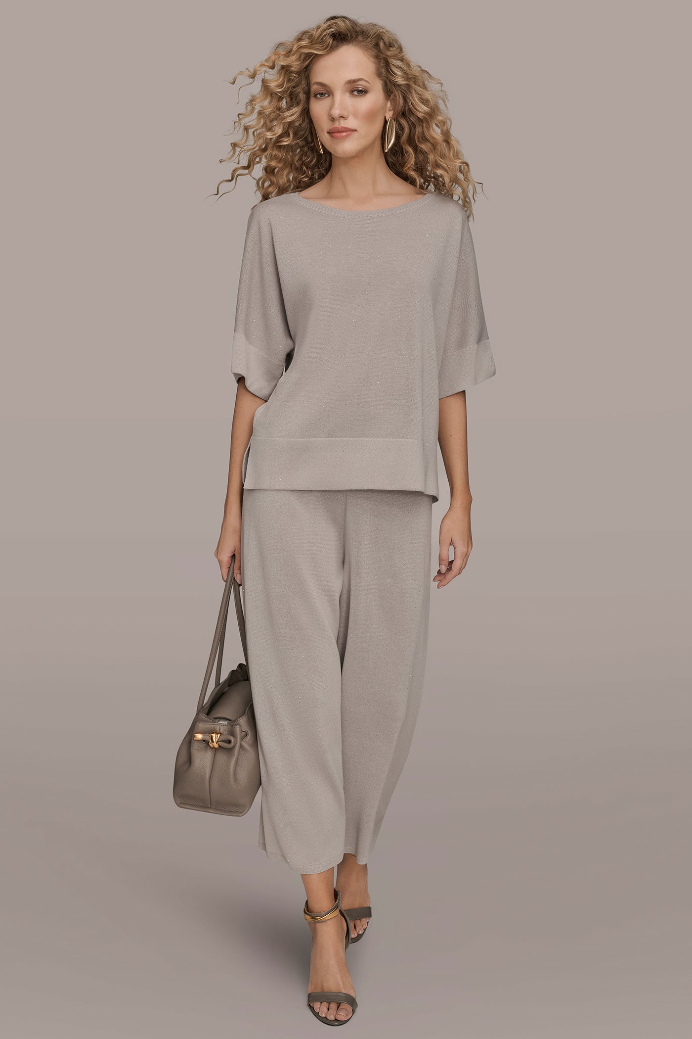 SEQUIN-EMBELLISHED SWEATER VIEW 4 | Matching Sets