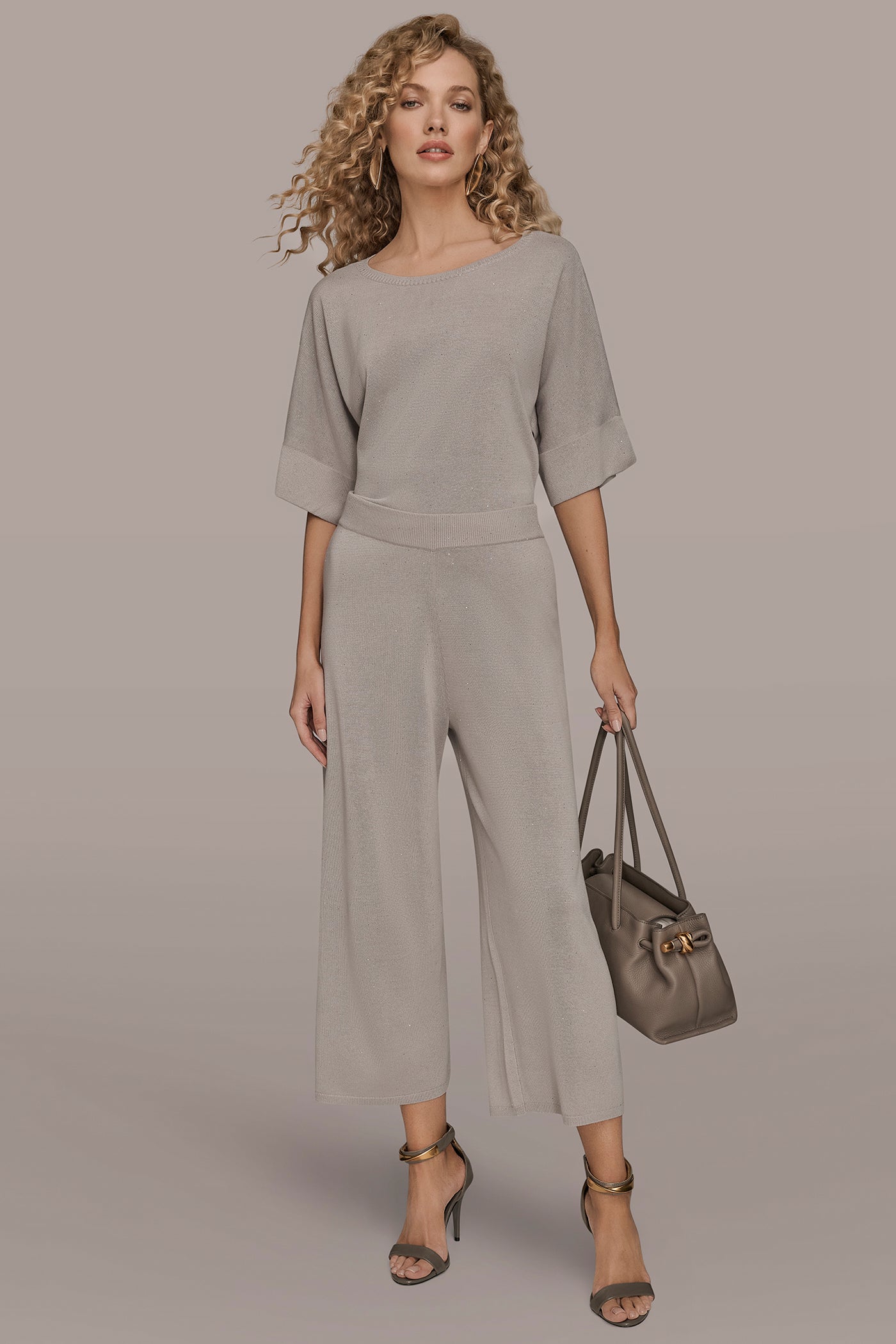 CROPPED EXTRA HIGH-RISE SWEATER PANT VIEW 4 | Pants