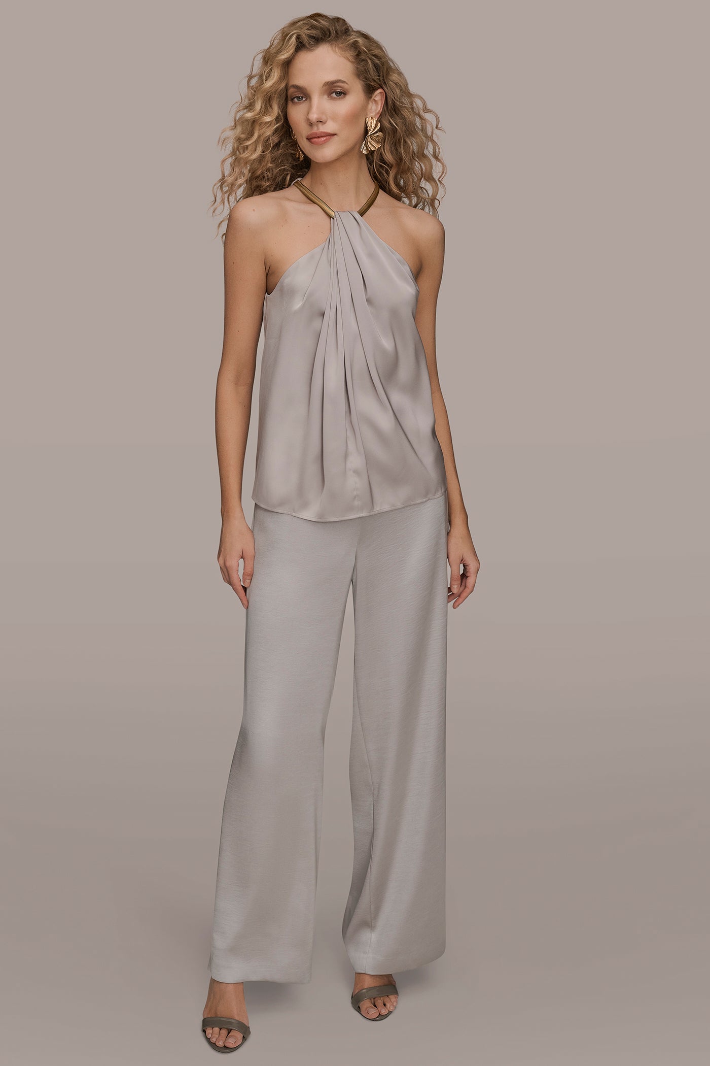 TWIST HALTERNECK BLOUSE VIEW 7