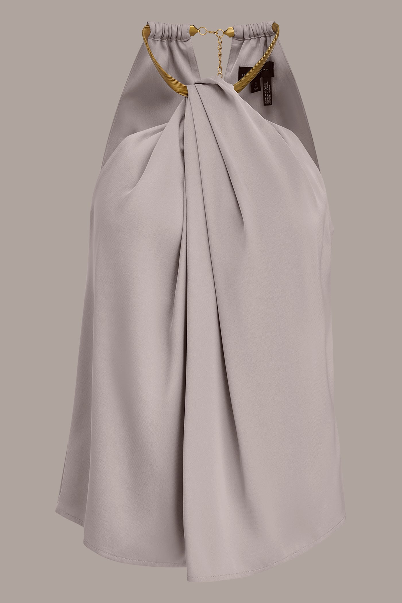 TWIST HALTERNECK BLOUSE VIEW 8