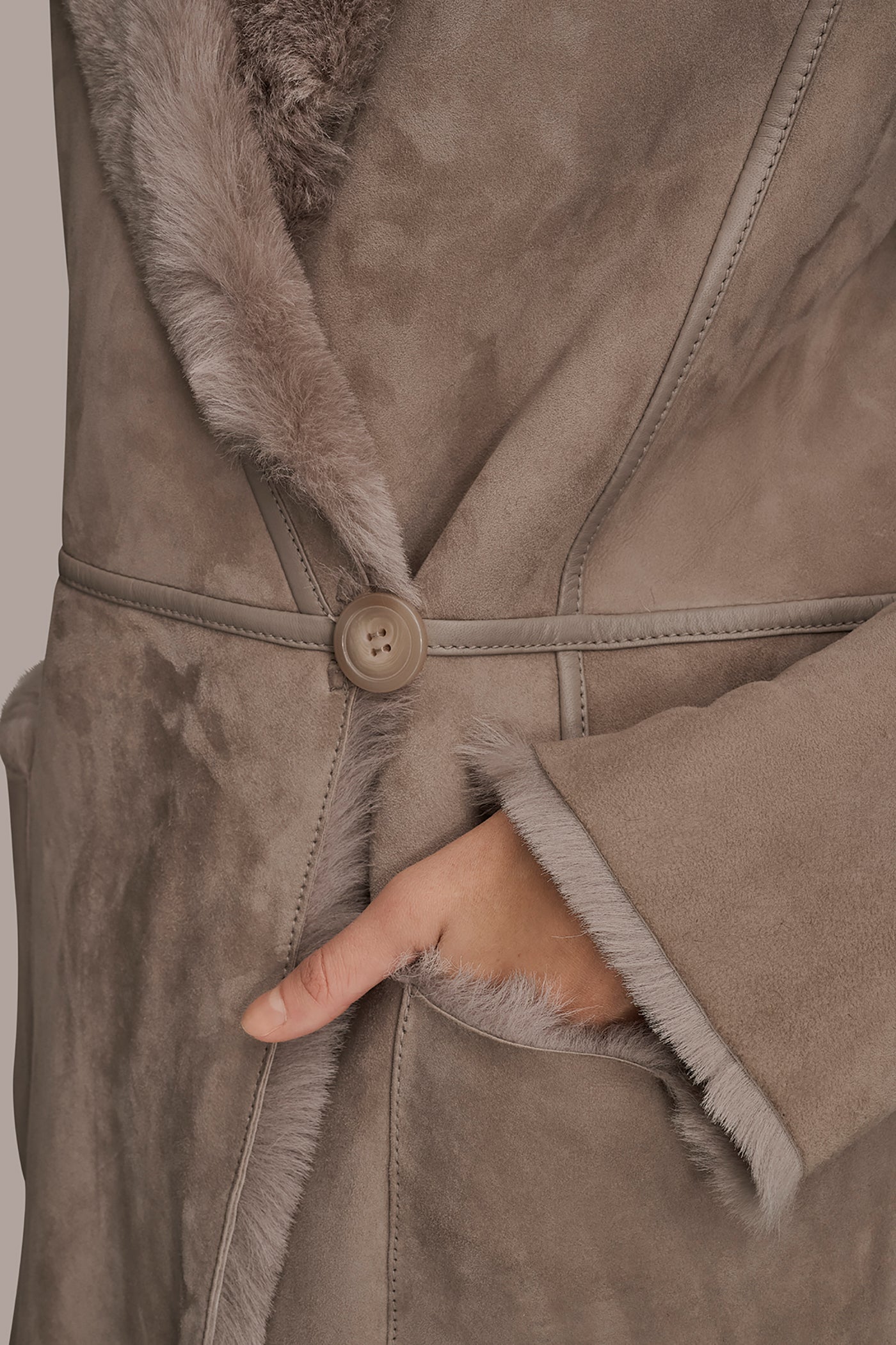SHEARLING COAT VIEW 6 | Clothing