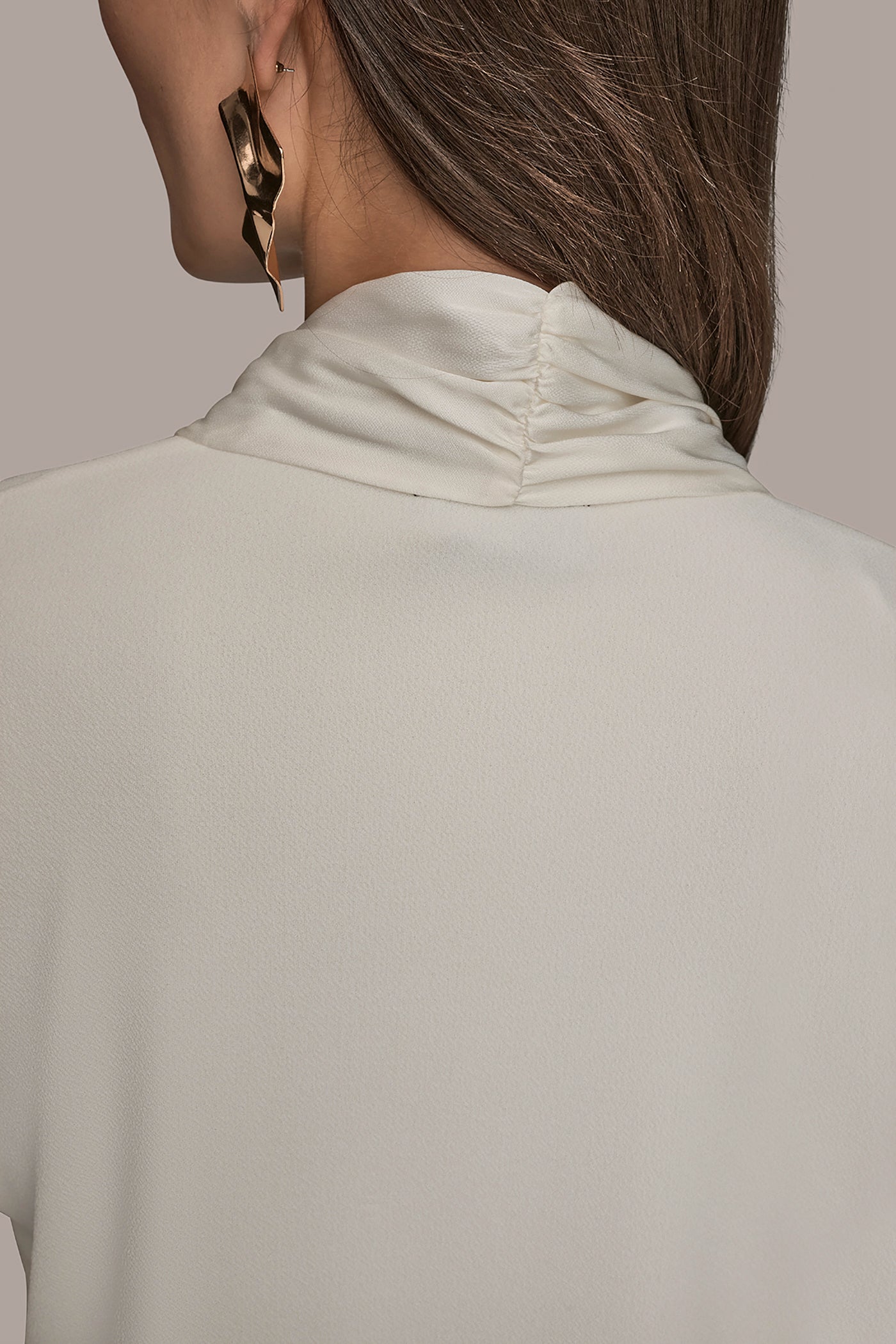 SHAWL NECK BLOUSE VIEW 6 | Suits and Separates