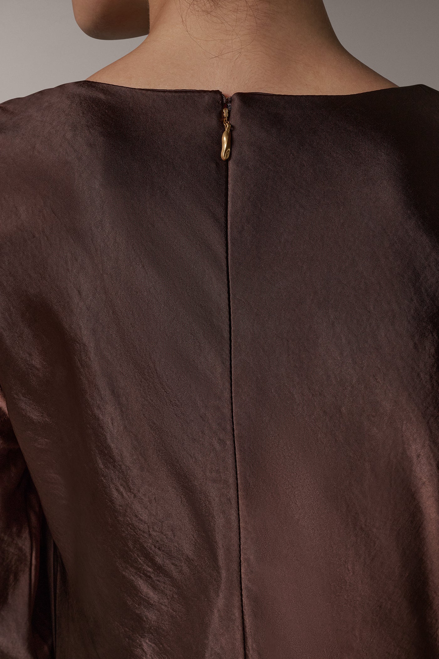 COWL NECK MIDI DRESS VIEW 8