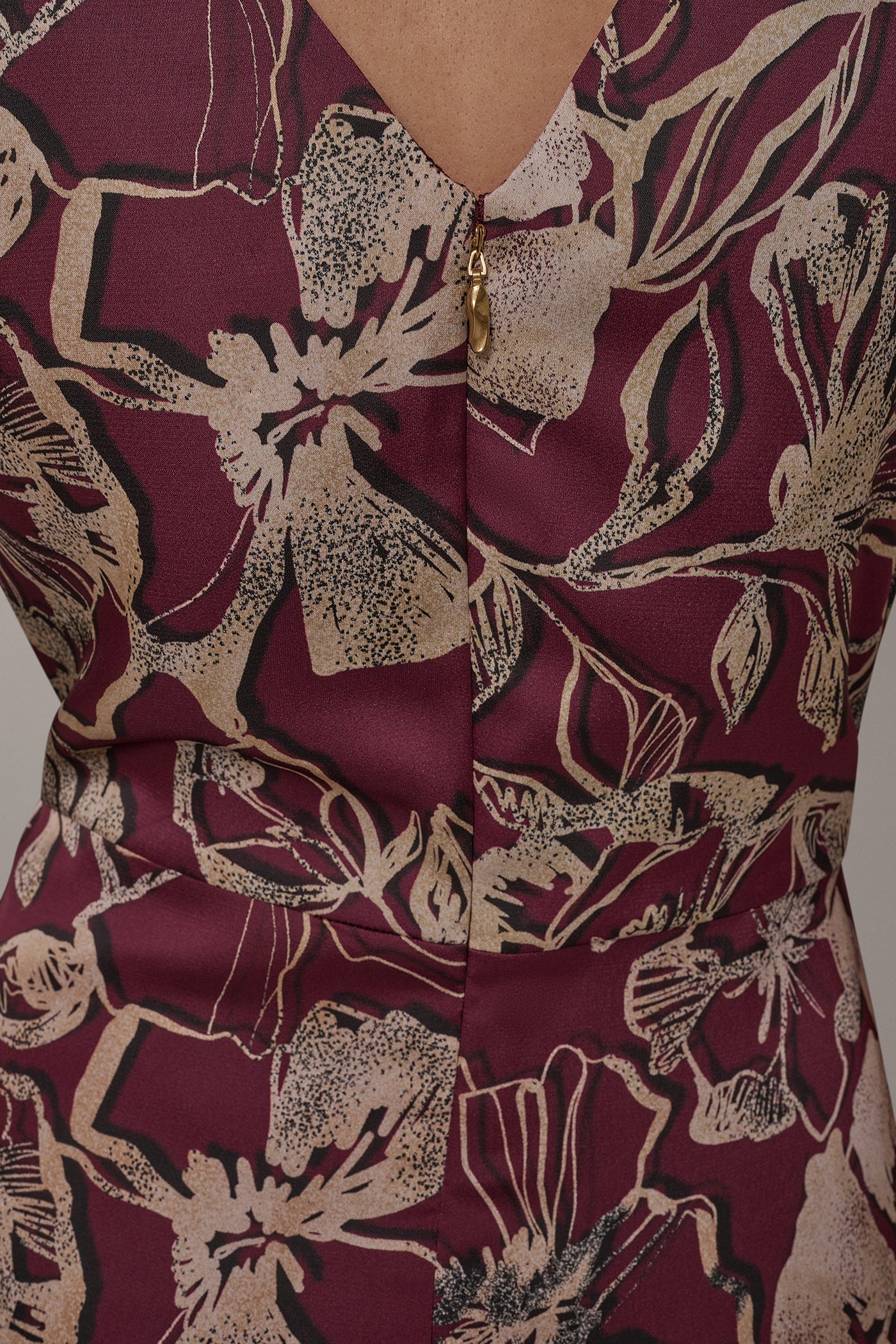 ASYMMETRICAL CINCHED SIDE DRESS VIEW 6