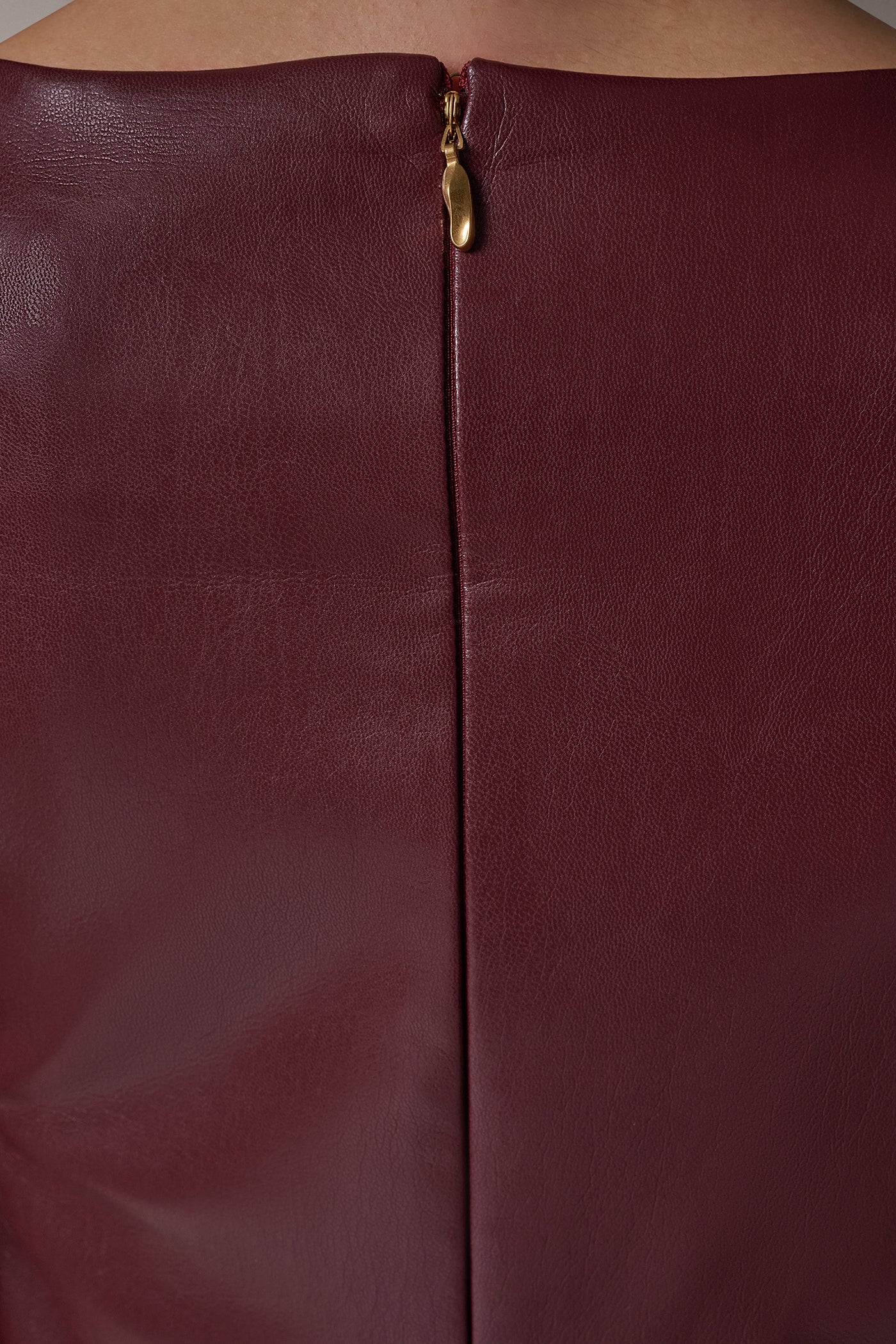 MIXED MEDIA PLEATED MIDI DRESS VIEW 6