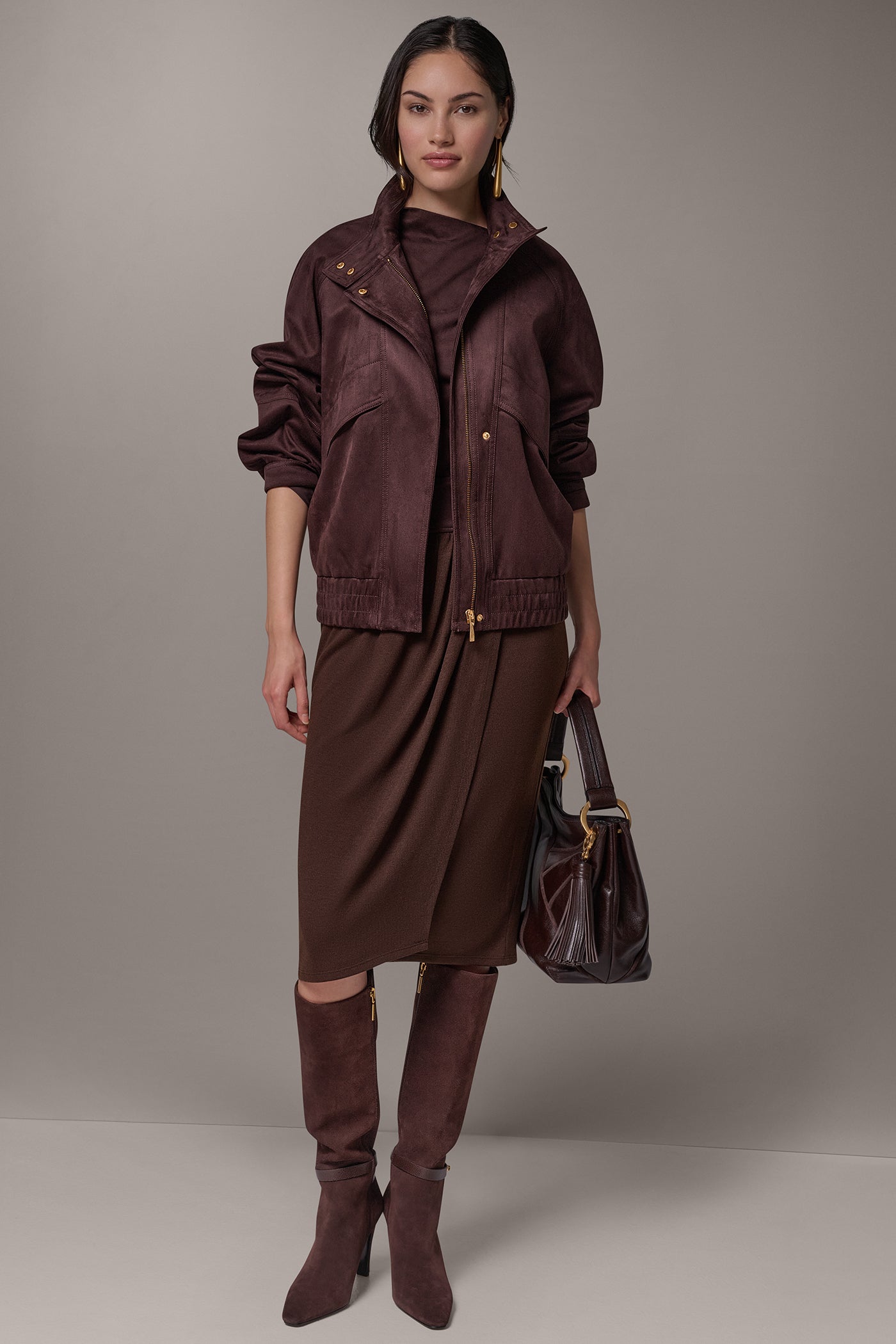 STAND COLLAR JACKET VIEW 10