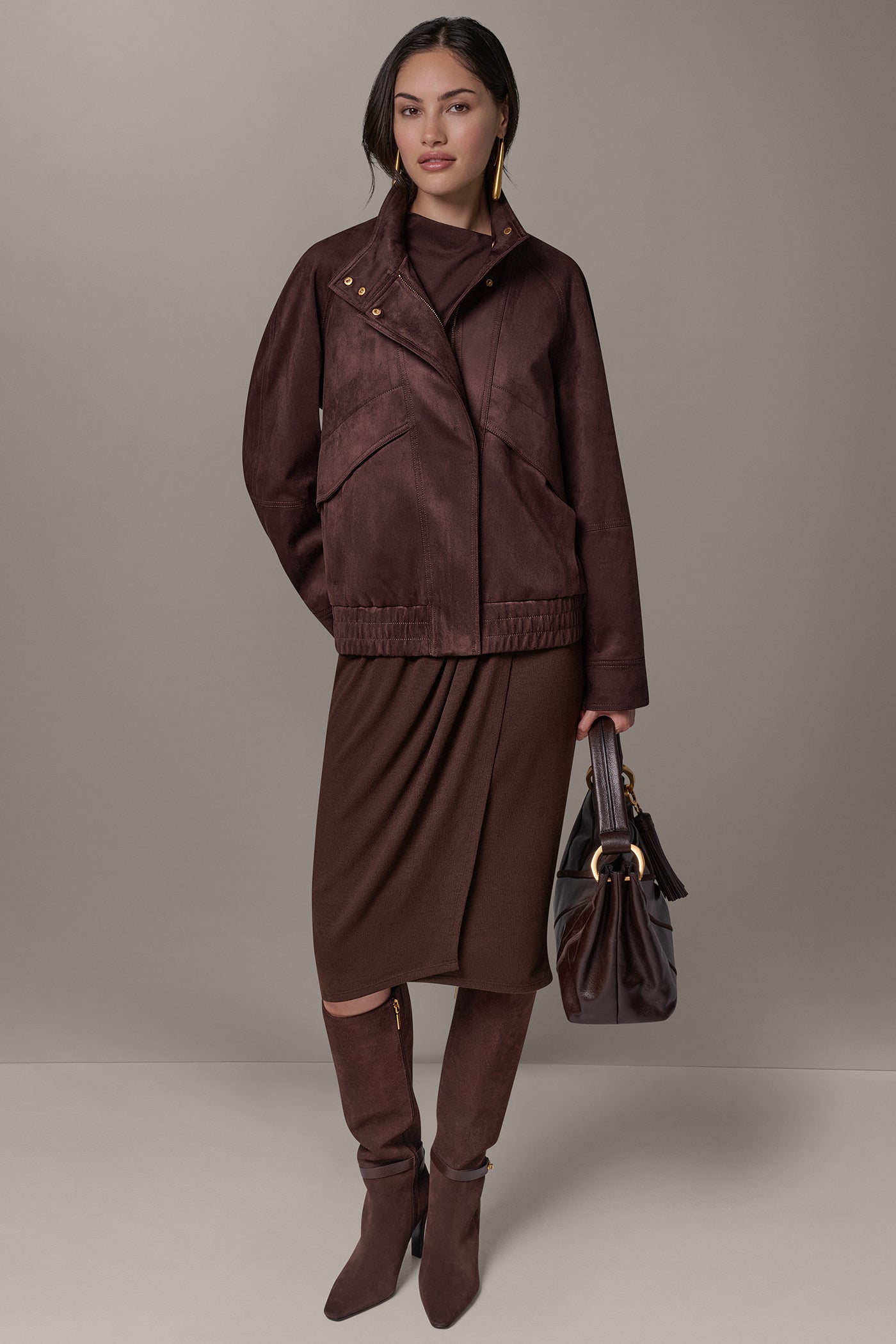 STAND COLLAR JACKET VIEW 11