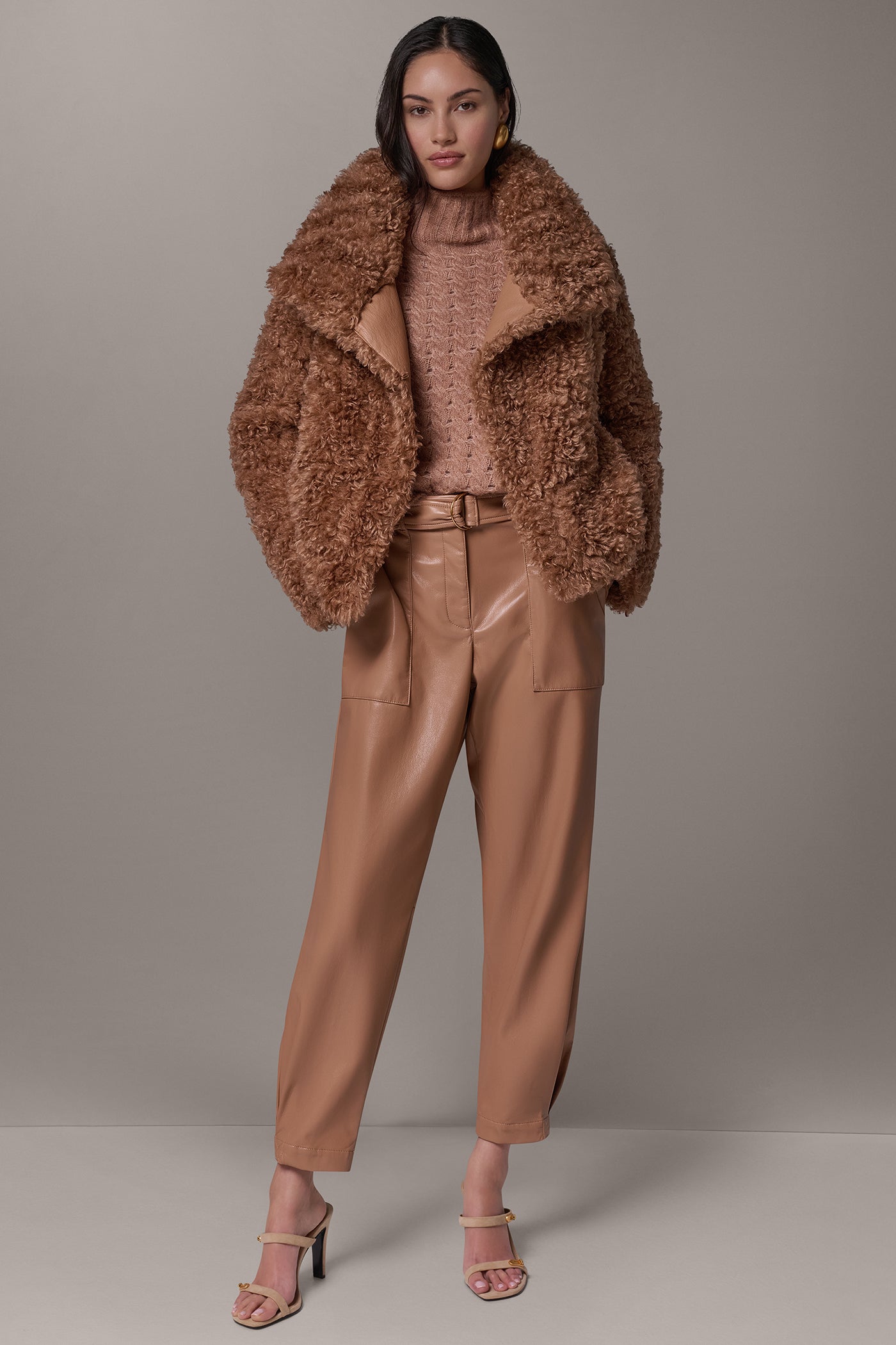 FAUX SHEARLING JACKET VIEW 8