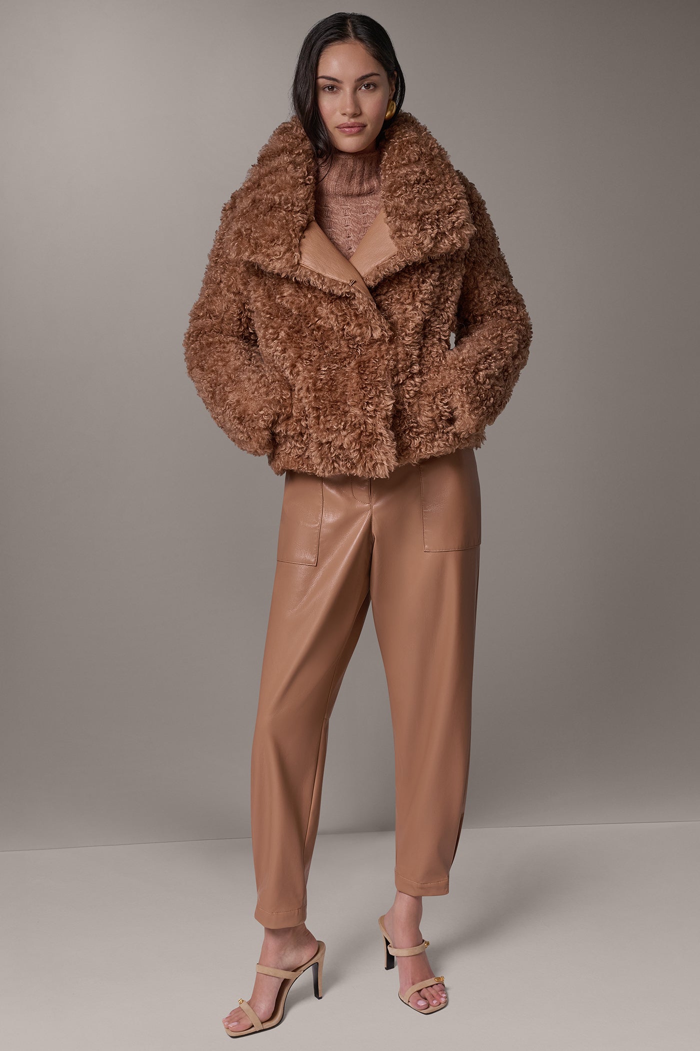 FAUX SHEARLING JACKET VIEW 9