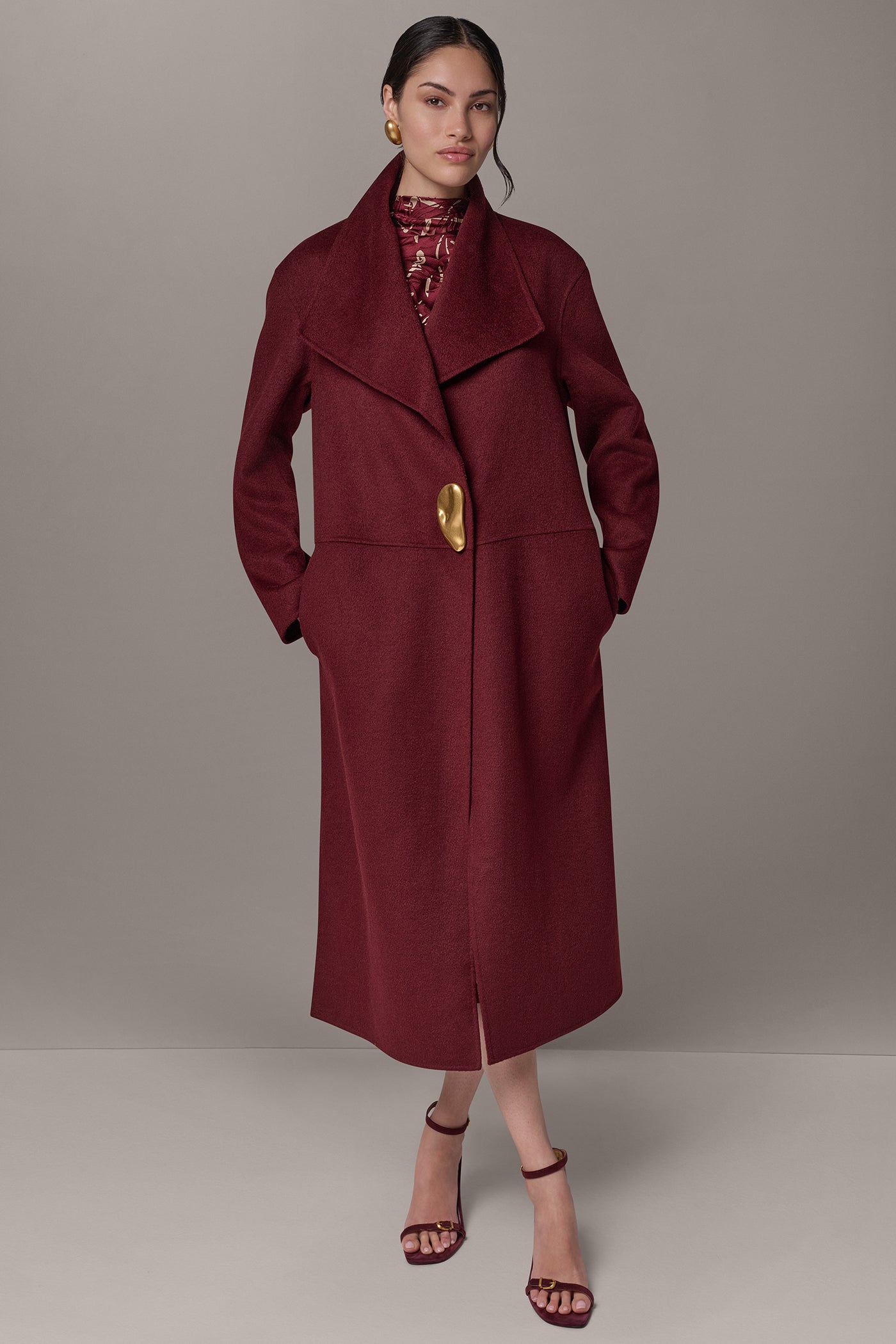 WOOL BLEND LONG COAT VIEW 8