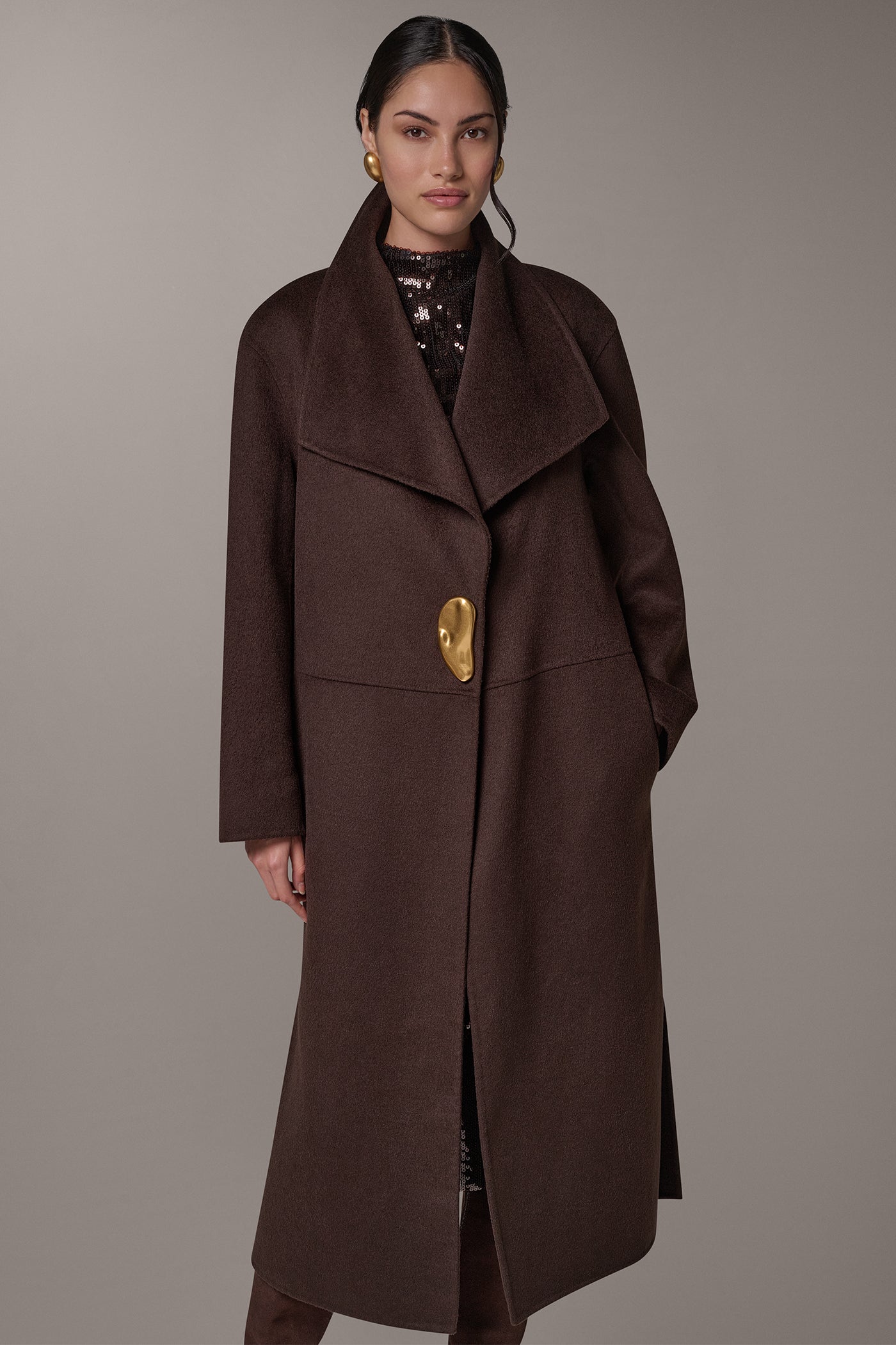 WOOL BLEND LONG COAT VIEW 6