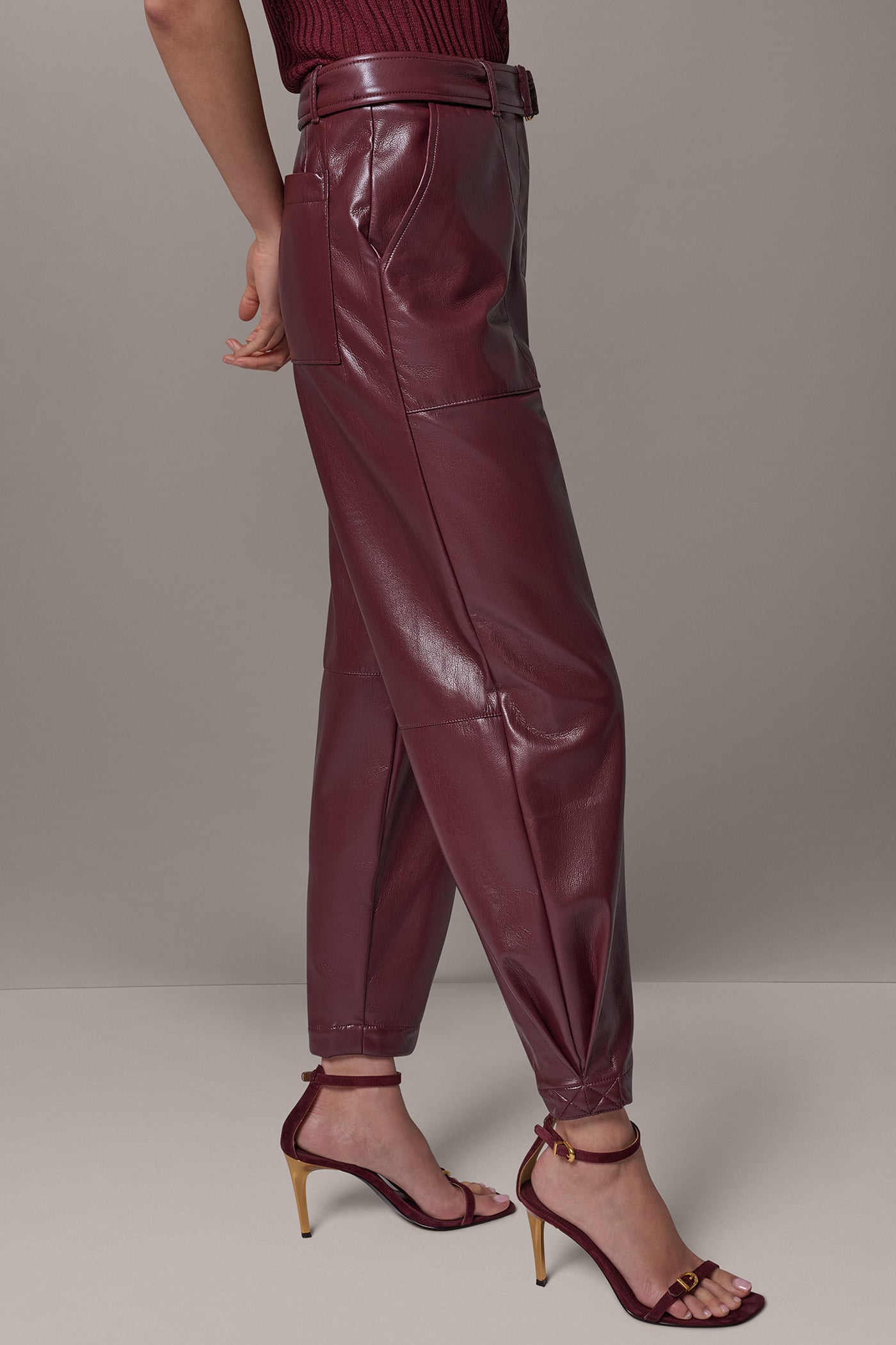 HIGH RISE RELAXED UTILITY PANT VIEW 4